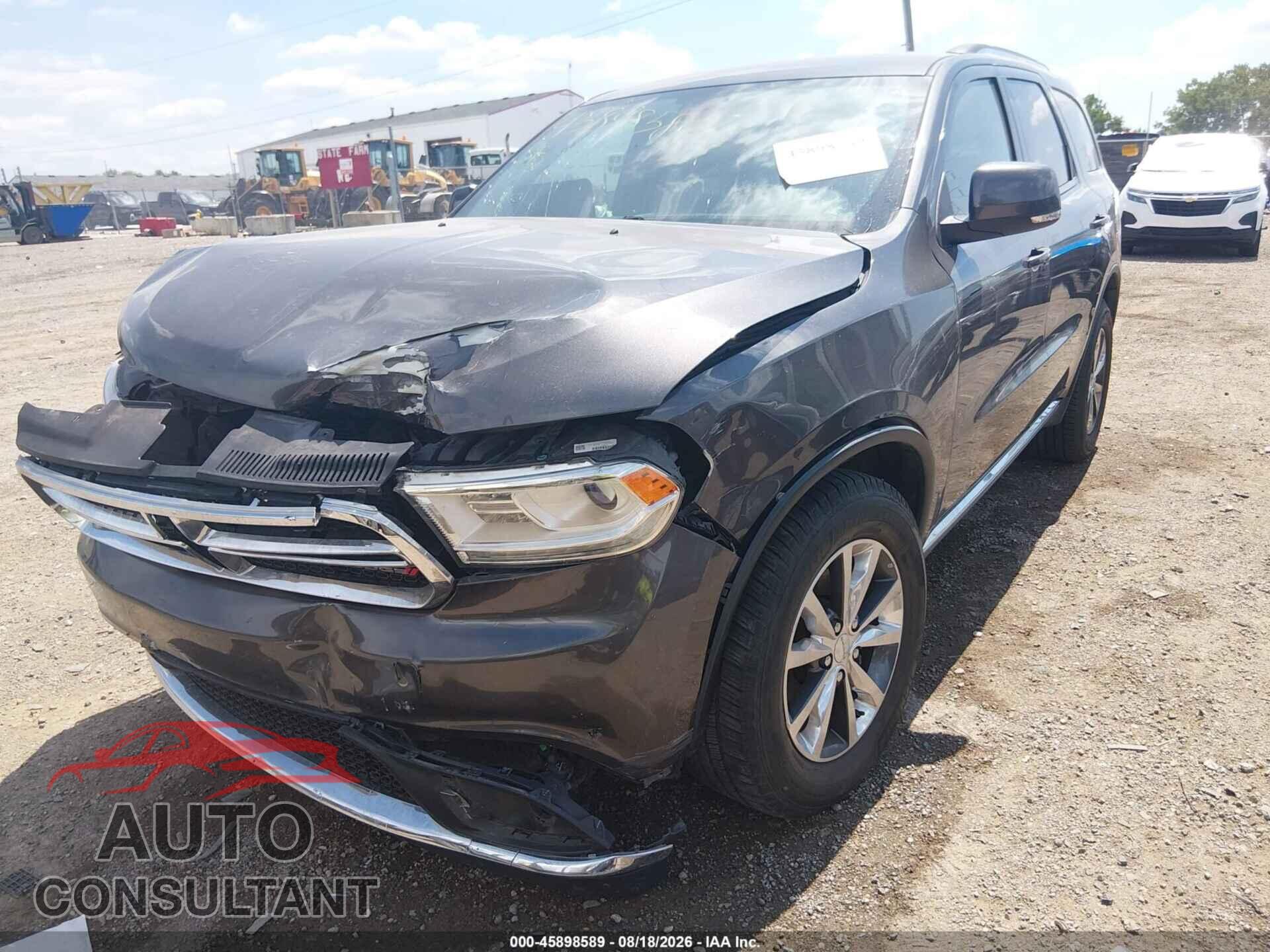 DODGE DURANGO 2016 - 1C4RDJDG3GC460111