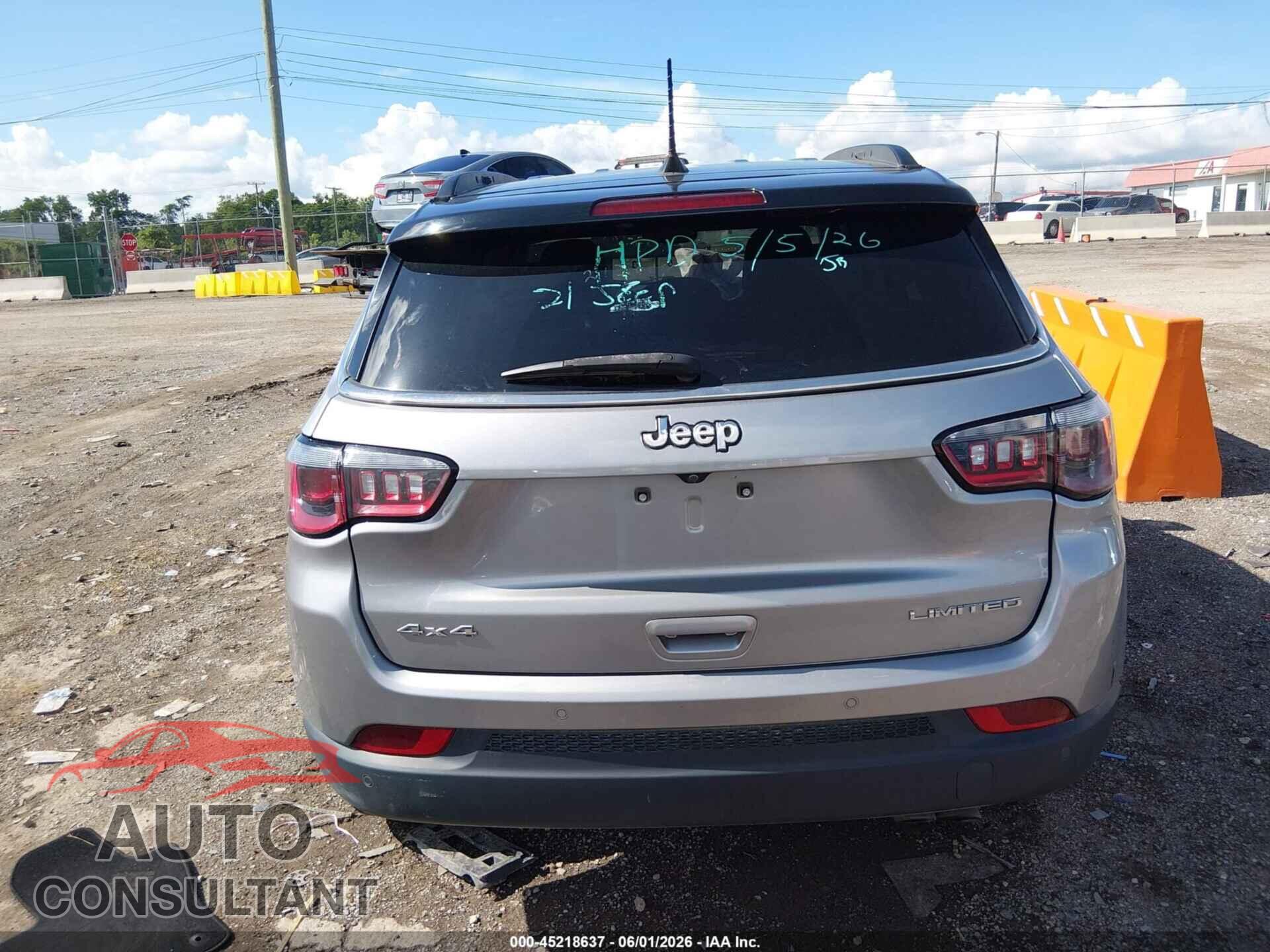 JEEP COMPASS 2021 - 3C4NJDCB0MT578762