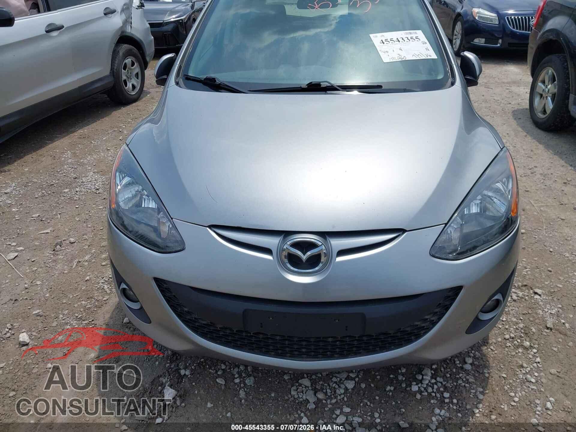 MAZDA MAZDA2 2012 - JM1DE1LZ7C0141932