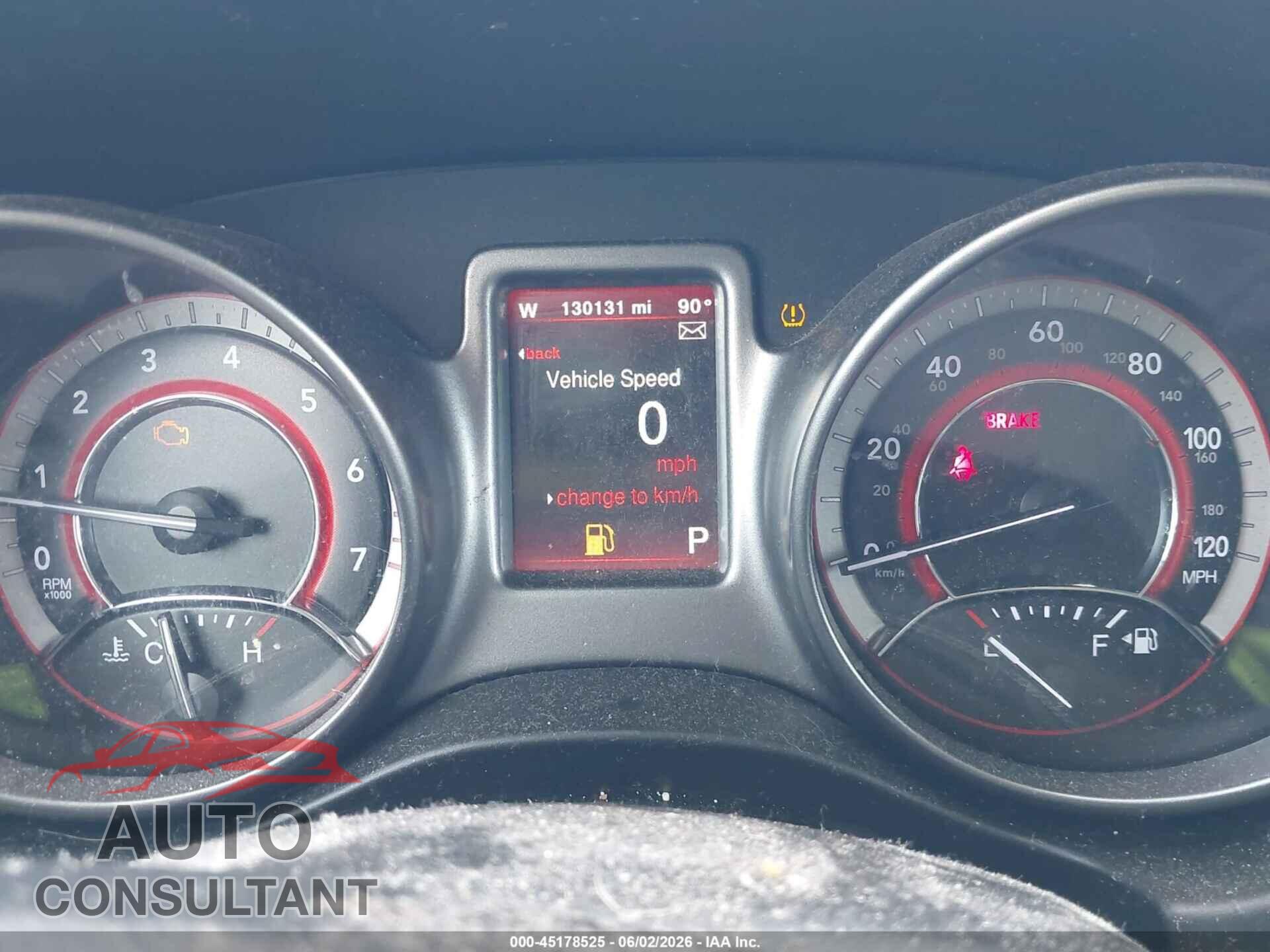 DODGE JOURNEY 2019 - 3C4PDCGG3KT803804