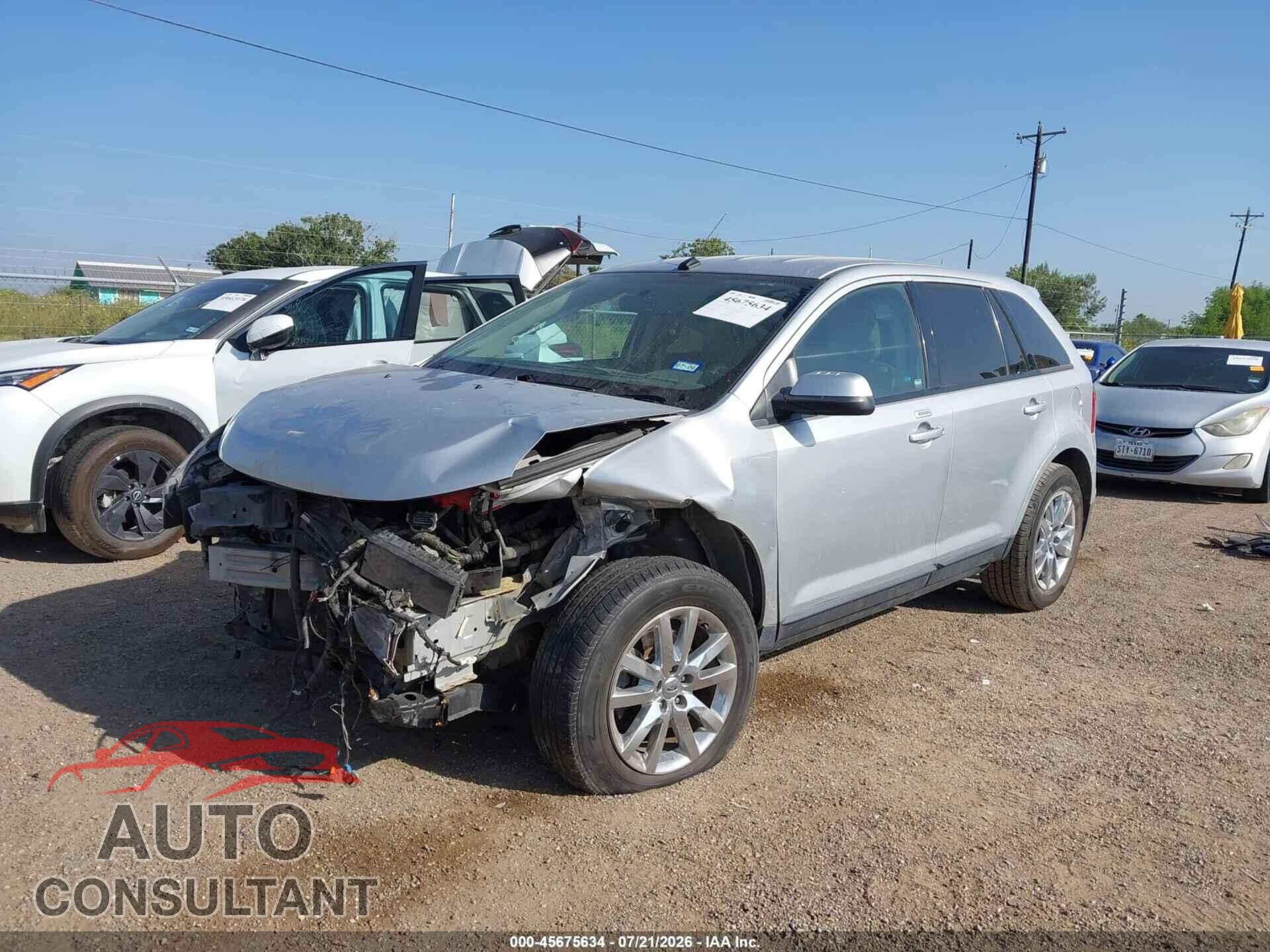 FORD EDGE 2012 - 2FMDK3JC2CBA15622