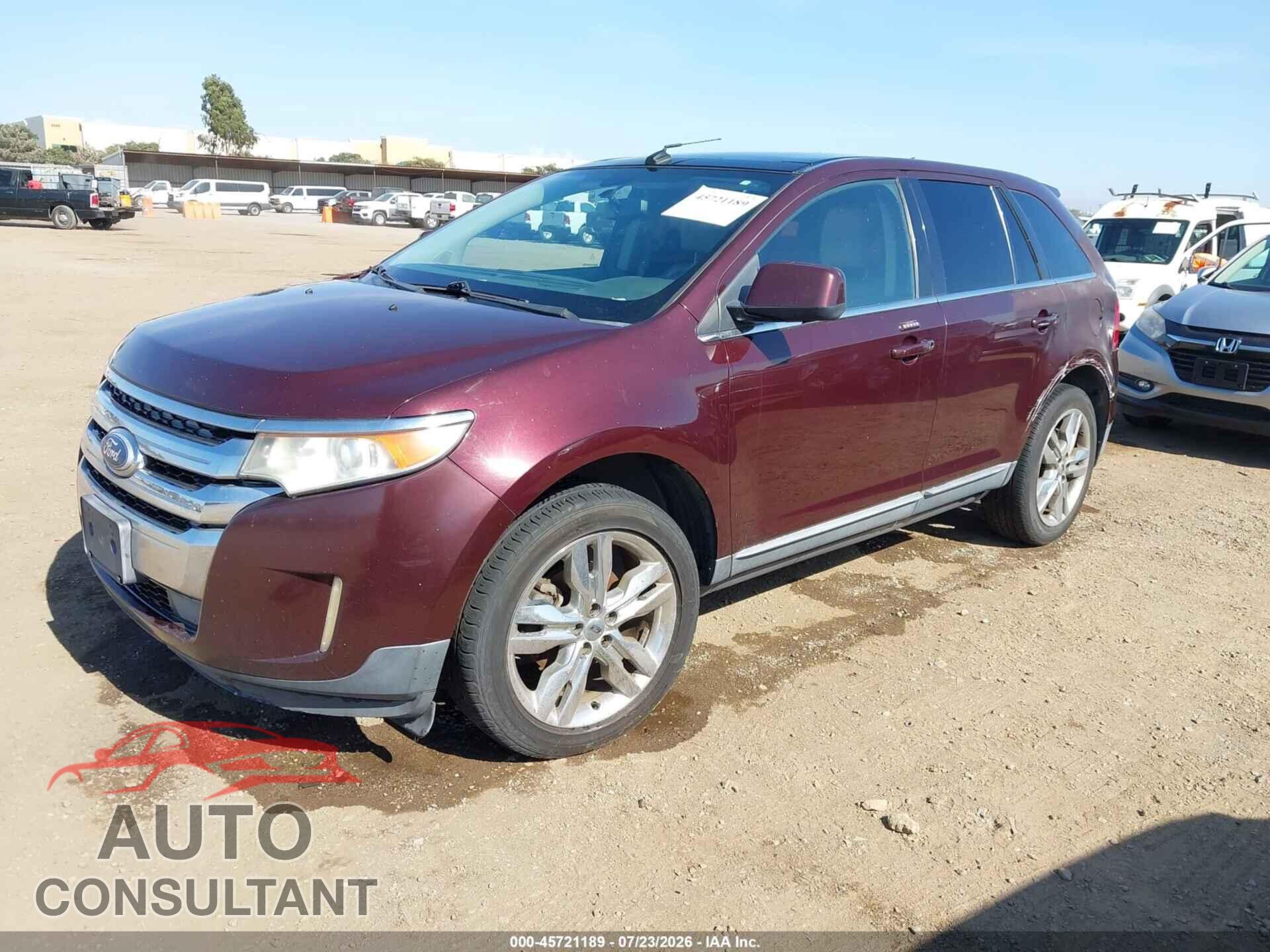 FORD EDGE 2011 - 2FMDK3KC3BBA36556