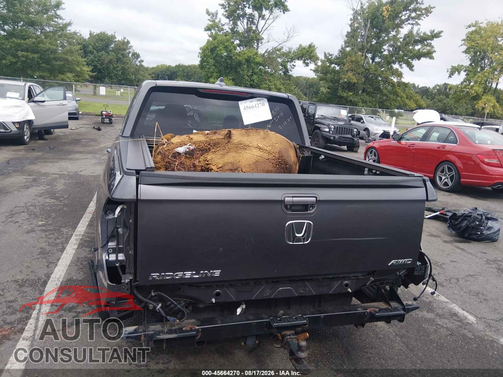 HONDA RIDGELINE 2017 - 5FPYK3F64HB010643