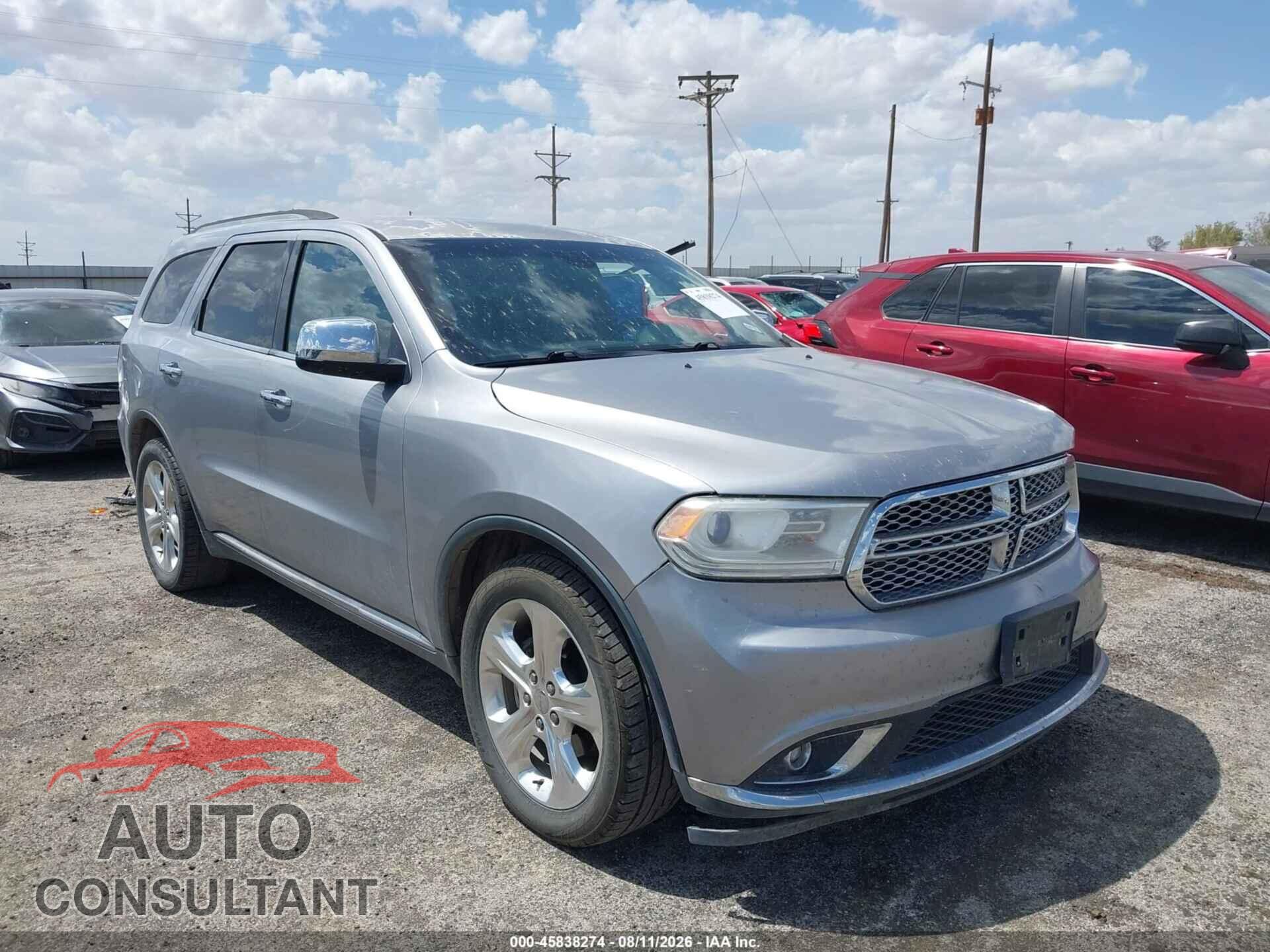 DODGE DURANGO 2015 - 1C4RDHAG9FC771151