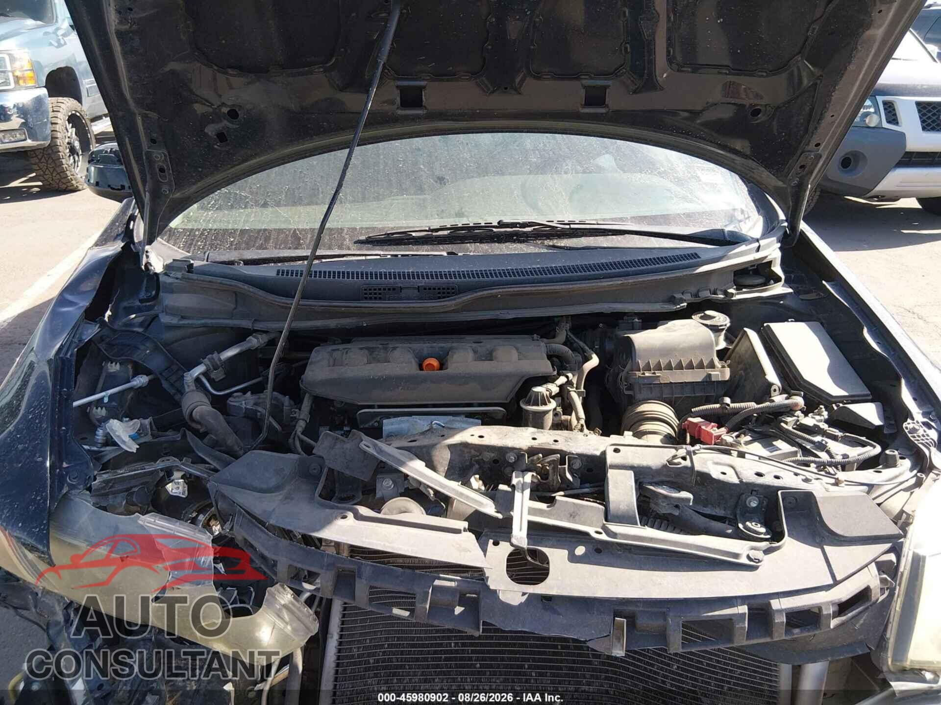 HONDA CIVIC 2012 - 2HGFB2F89CH326328