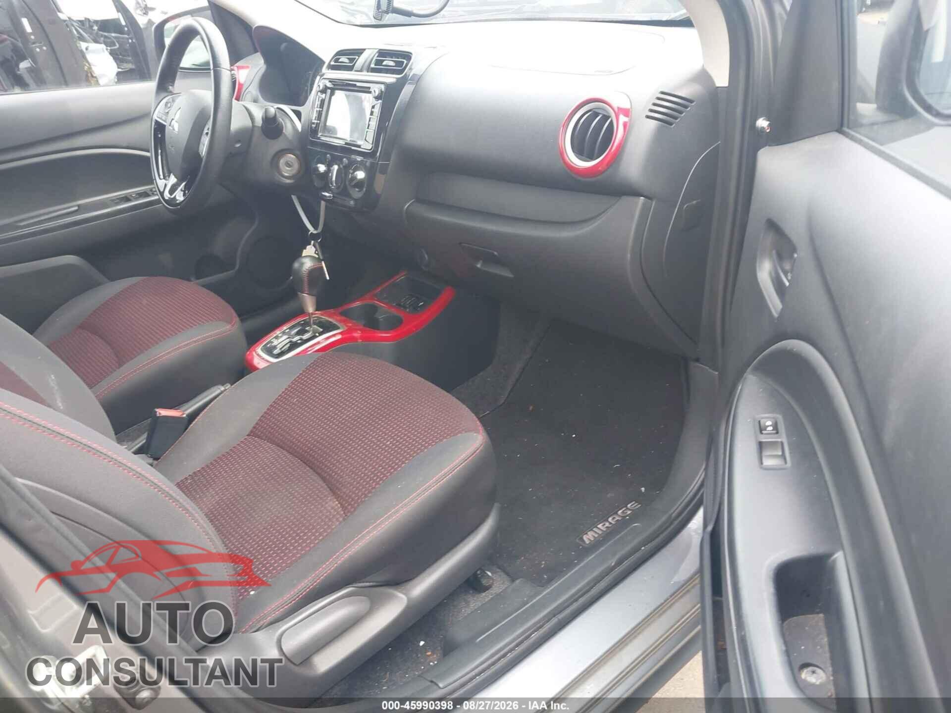 MITSUBISHI MIRAGE 2019 - ML32A5HJ7KH007714