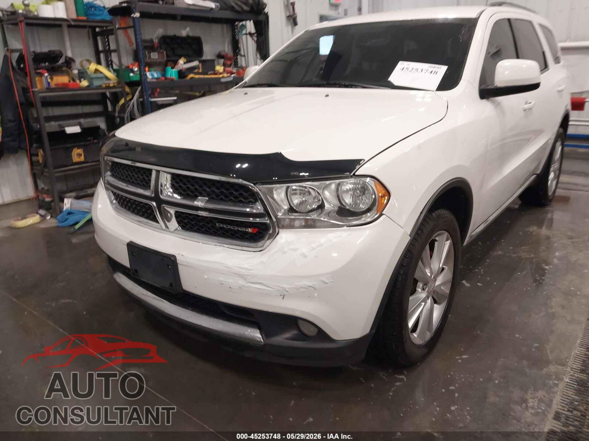 DODGE DURANGO 2012 - 1C4RDJDG7CC337017