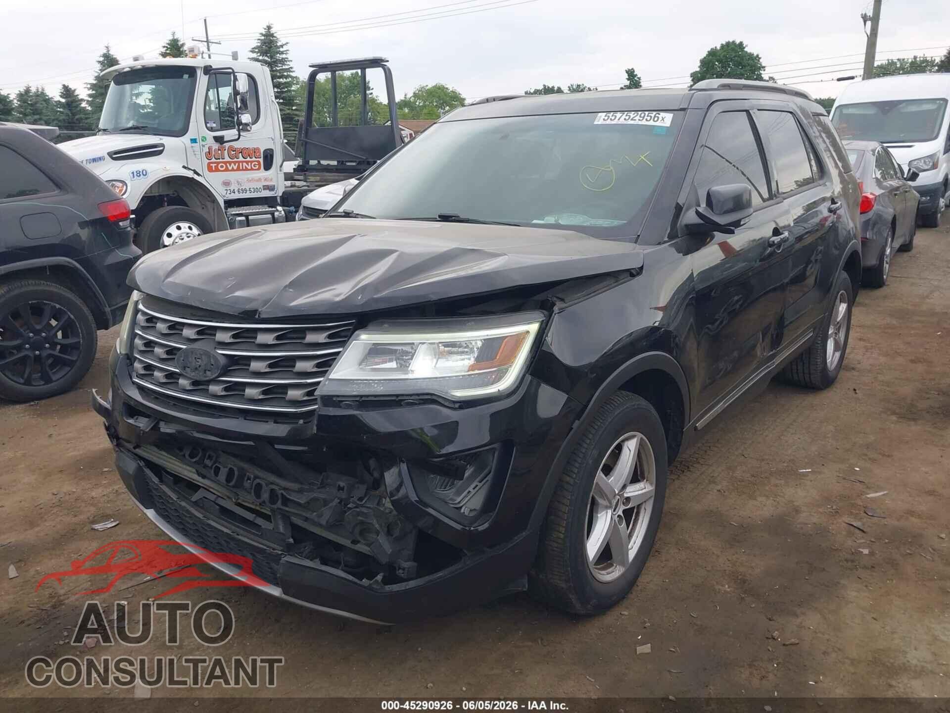 FORD EXPLORER 2017 - 1FM5K8D86HGA52147