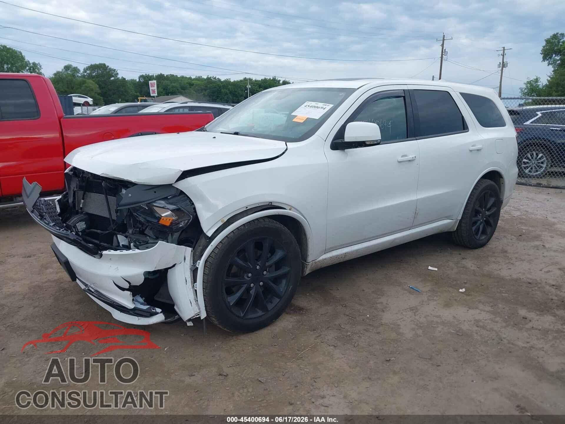 DODGE DURANGO 2017 - 1C4RDJDG8HC827909