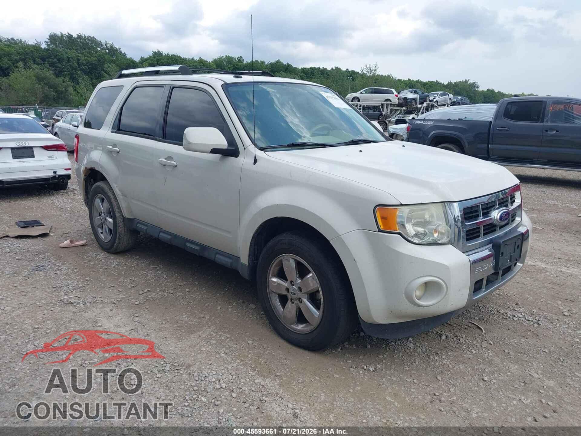 FORD ESCAPE 2012 - 1FMCU0E7XCKA13544