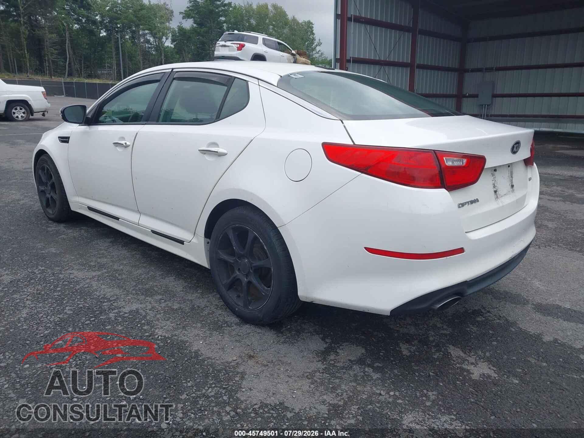 KIA OPTIMA 2015 - KNAGM4A79F5628671