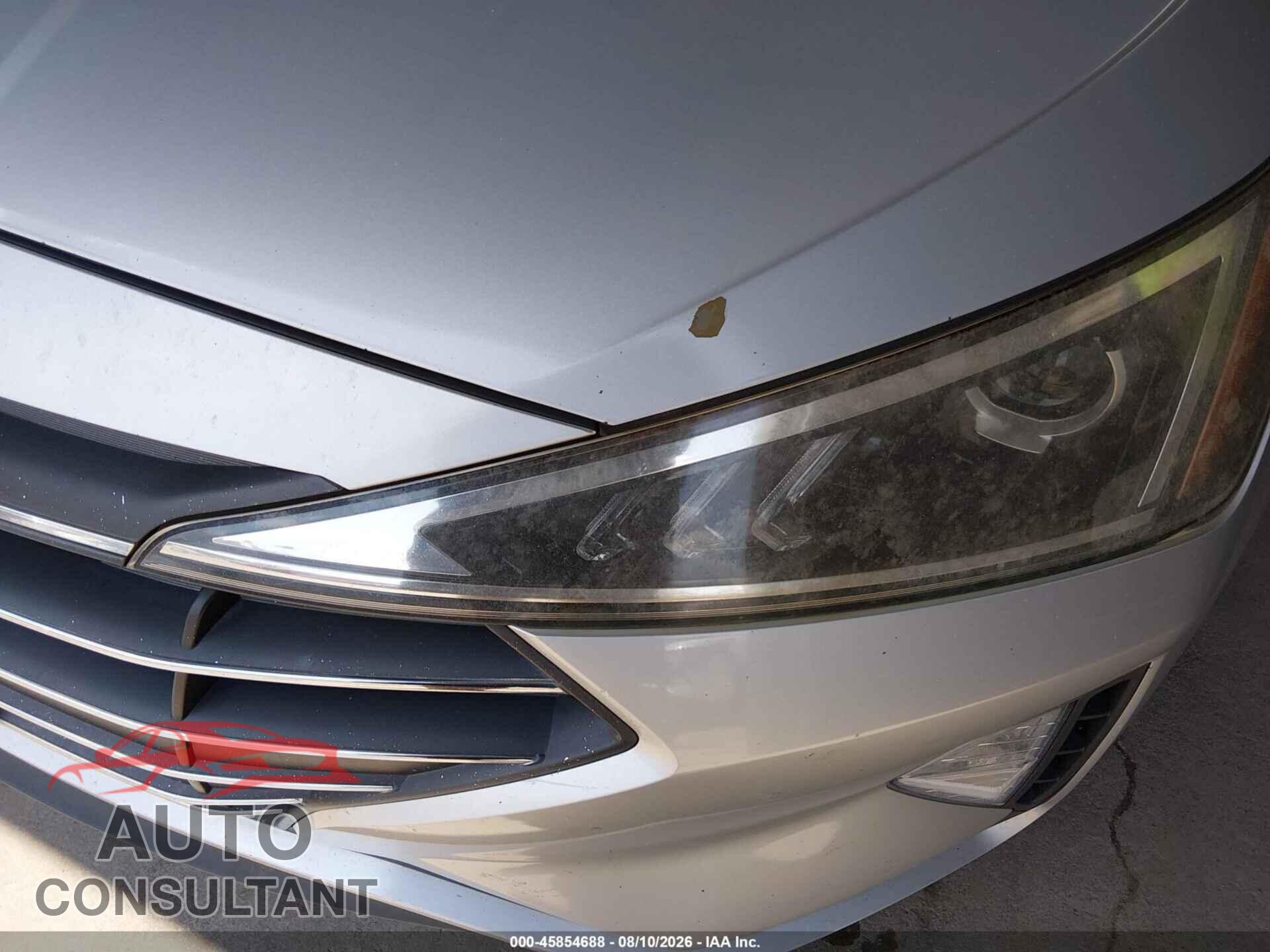 HYUNDAI ELANTRA 2019 - 5NPD74LF7KH485909