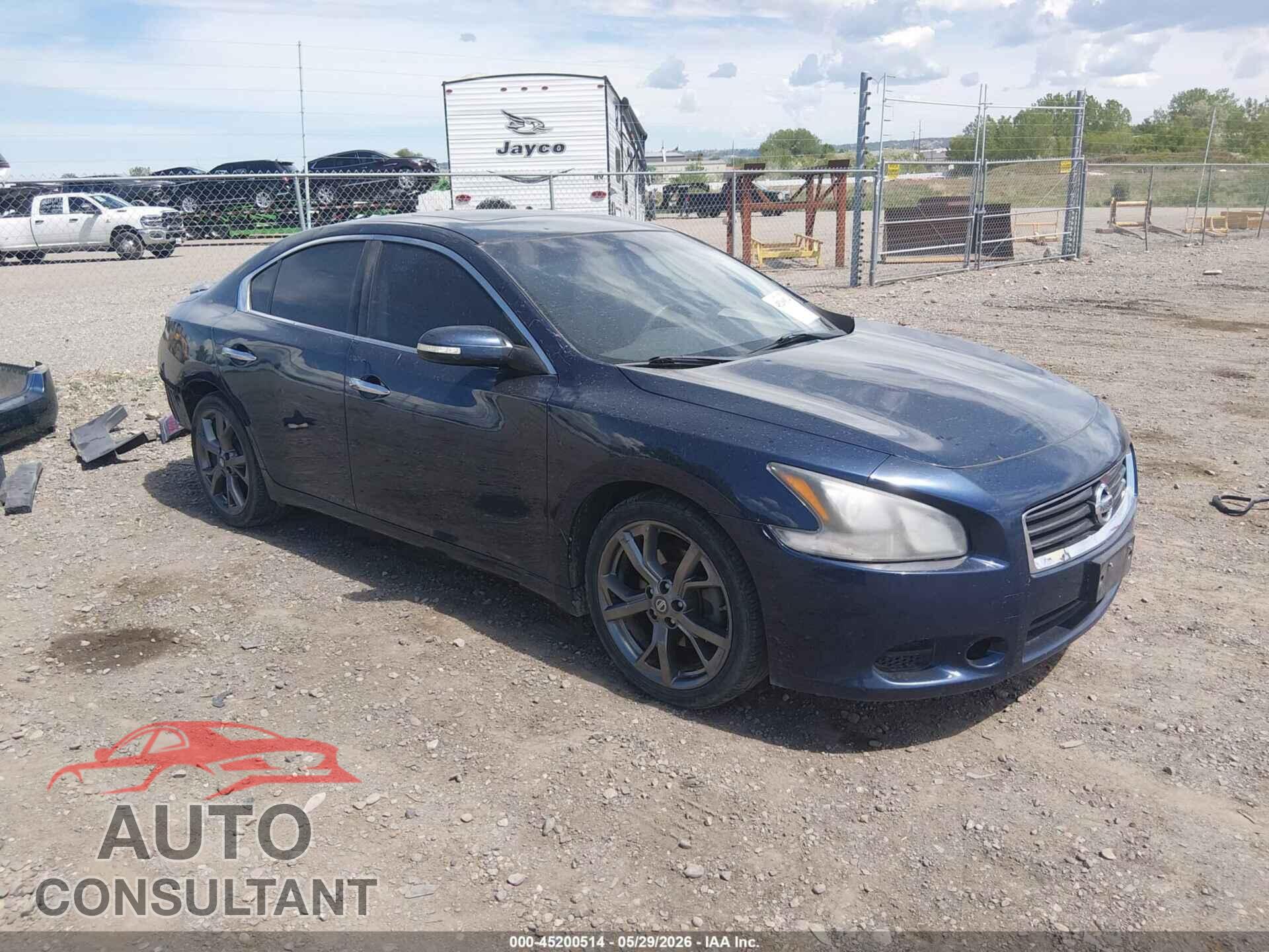 NISSAN MAXIMA 2013 - 1N4AA5AP9DC836023