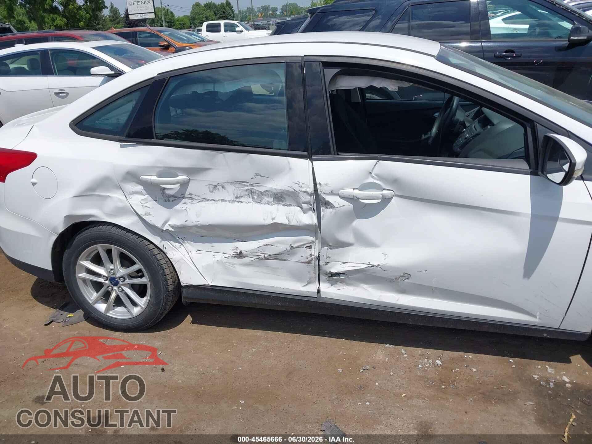 FORD FOCUS 2016 - 1FADP3F25GL211491
