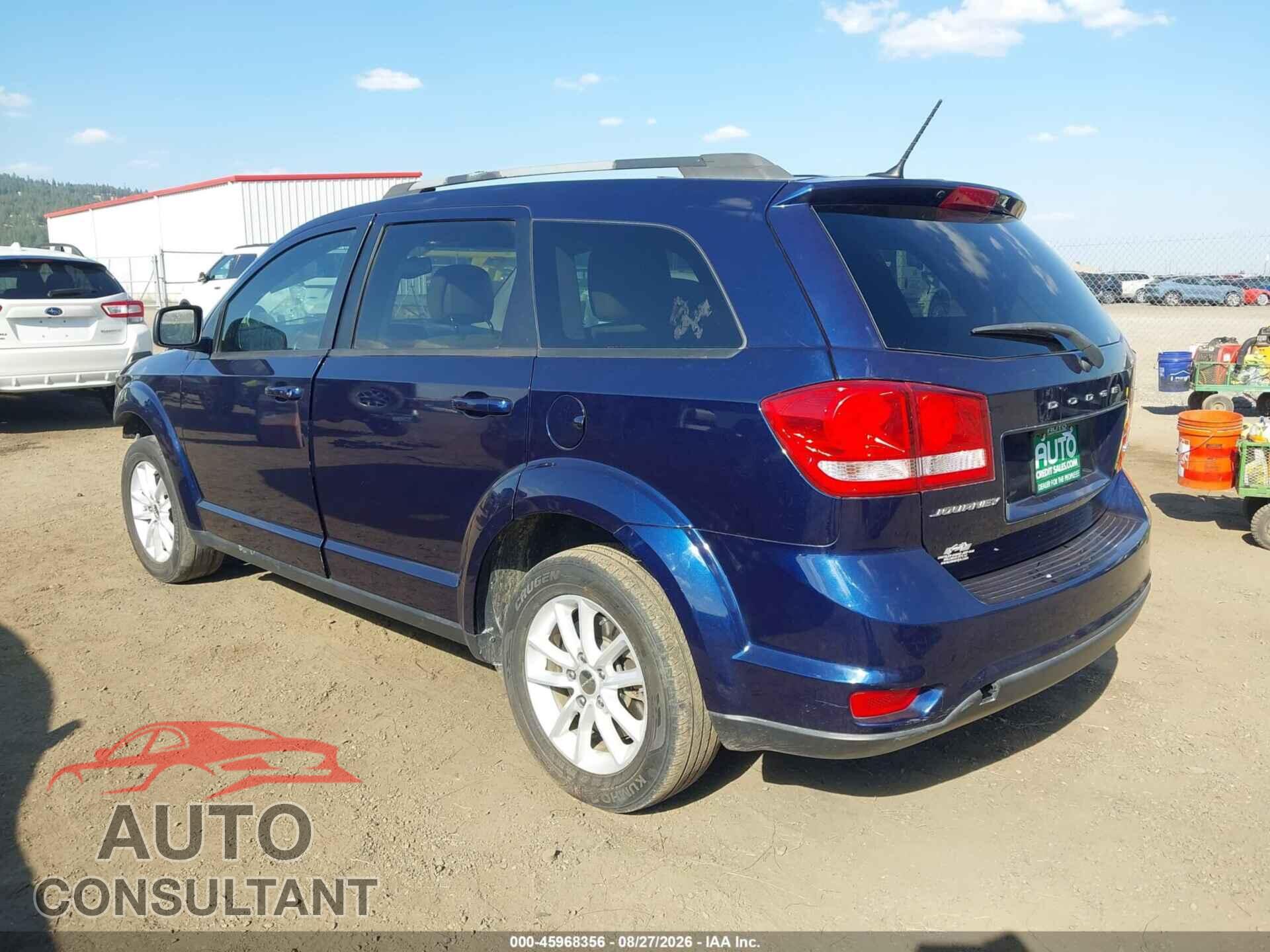 DODGE JOURNEY 2017 - 3C4PDCBB8HT563900