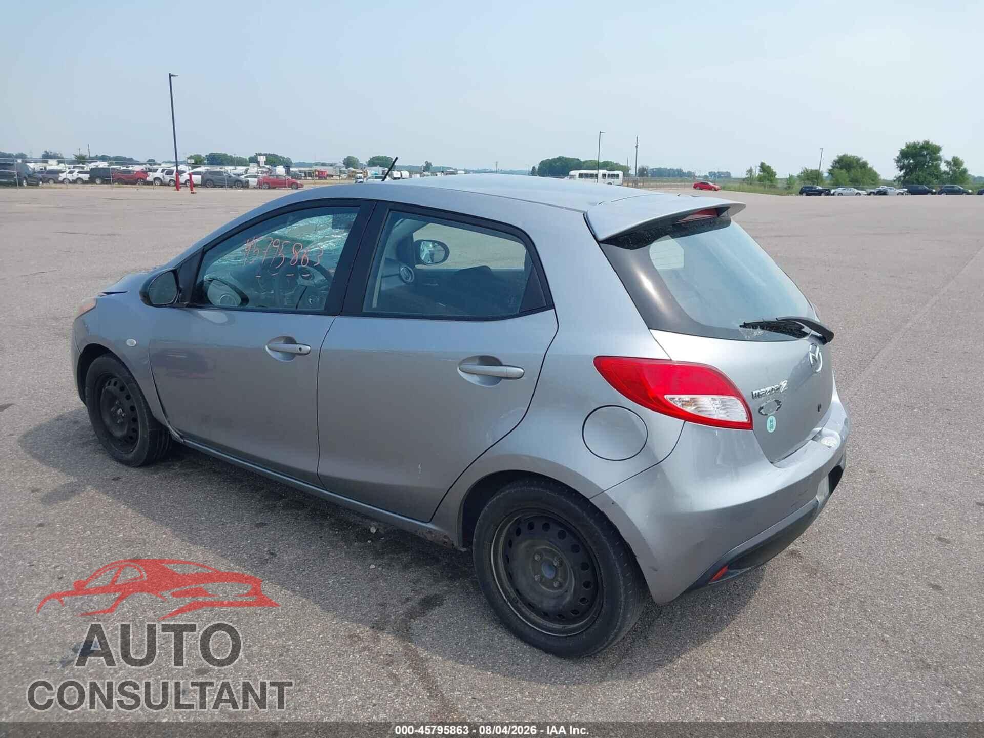 MAZDA MAZDA2 2013 - JM1DE1LY3D0165718