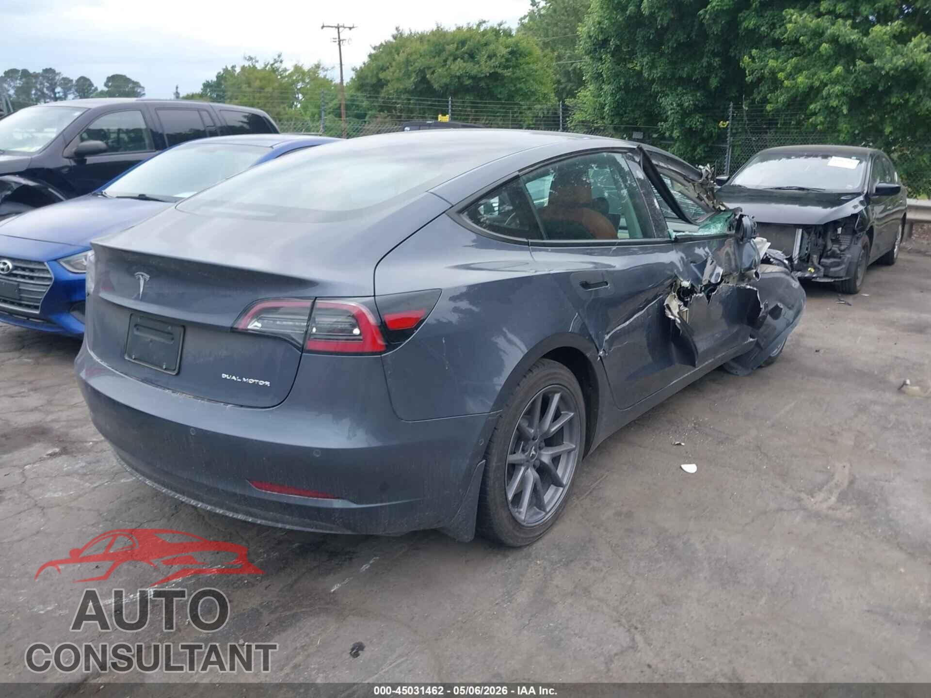 TESLA MODEL 3 2022 - 5YJ3E1EB1NF264464