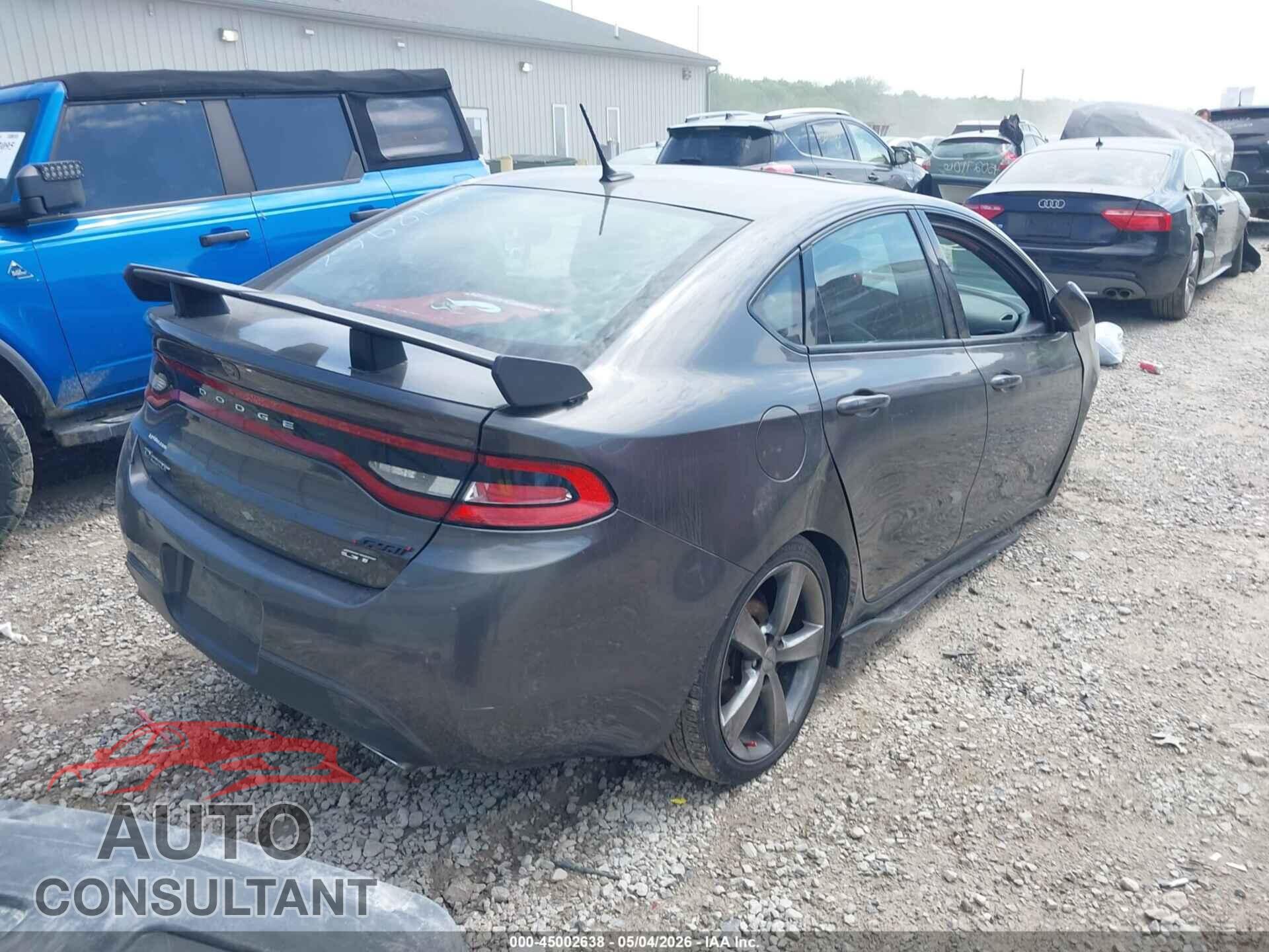 DODGE DART 2014 - 1C3CDFEB3ED878962