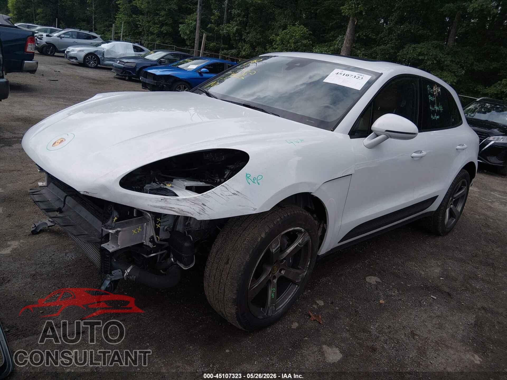 PORSCHE MACAN 2022 - WP1AA2A52NLB01696