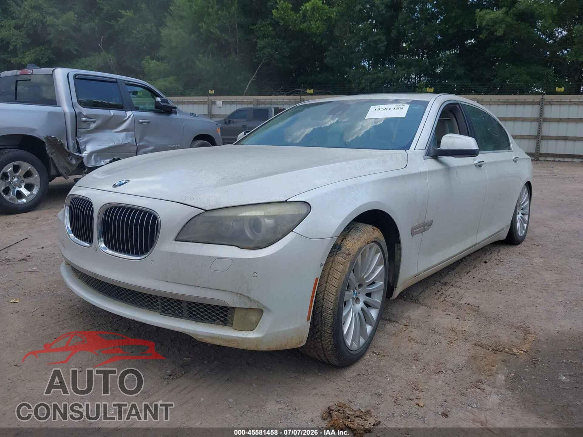 BMW 750LI 2012 - WBAKC8C55CC434596