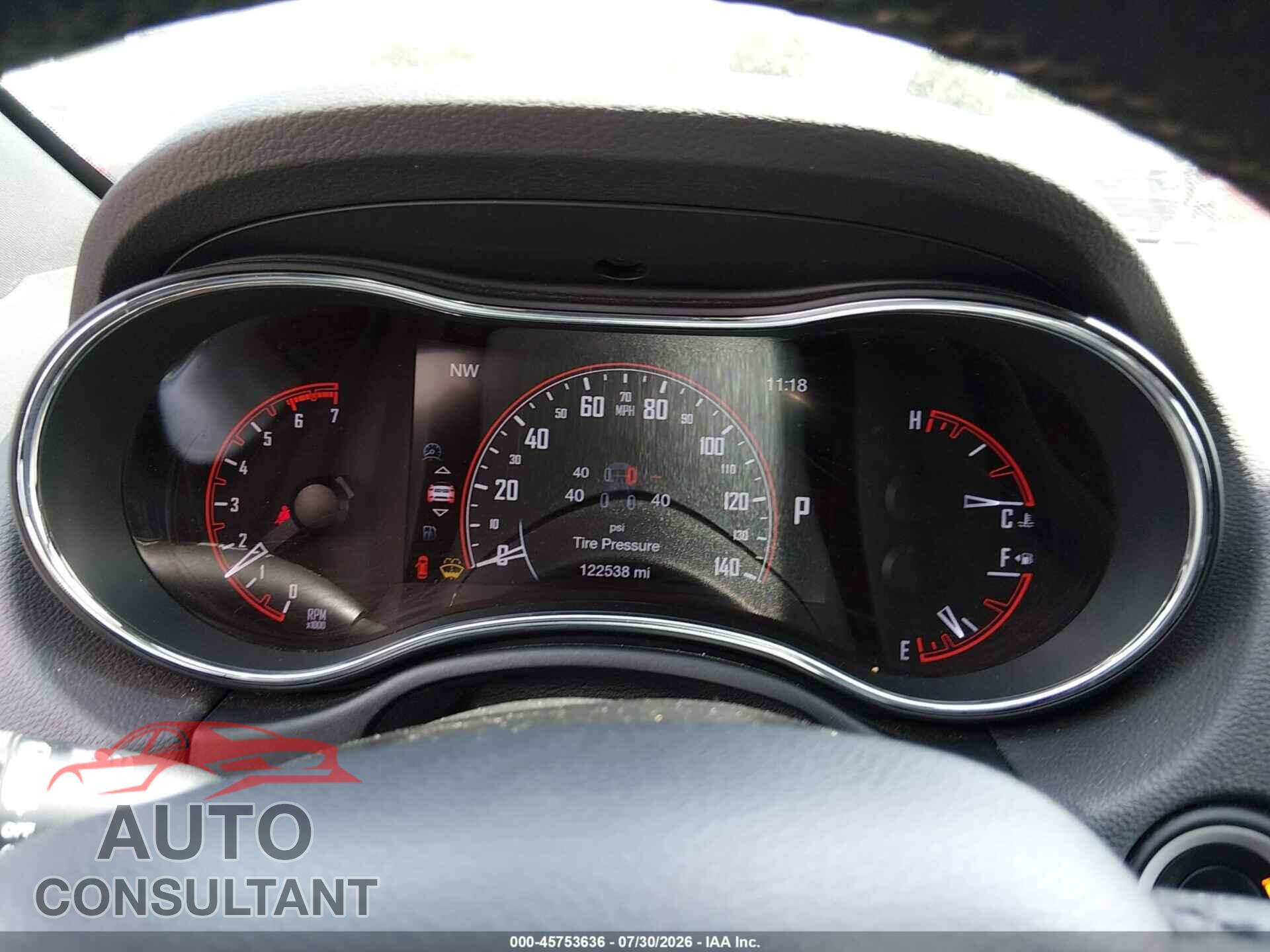DODGE DURANGO 2017 - 1C4SDJCT6HC879216