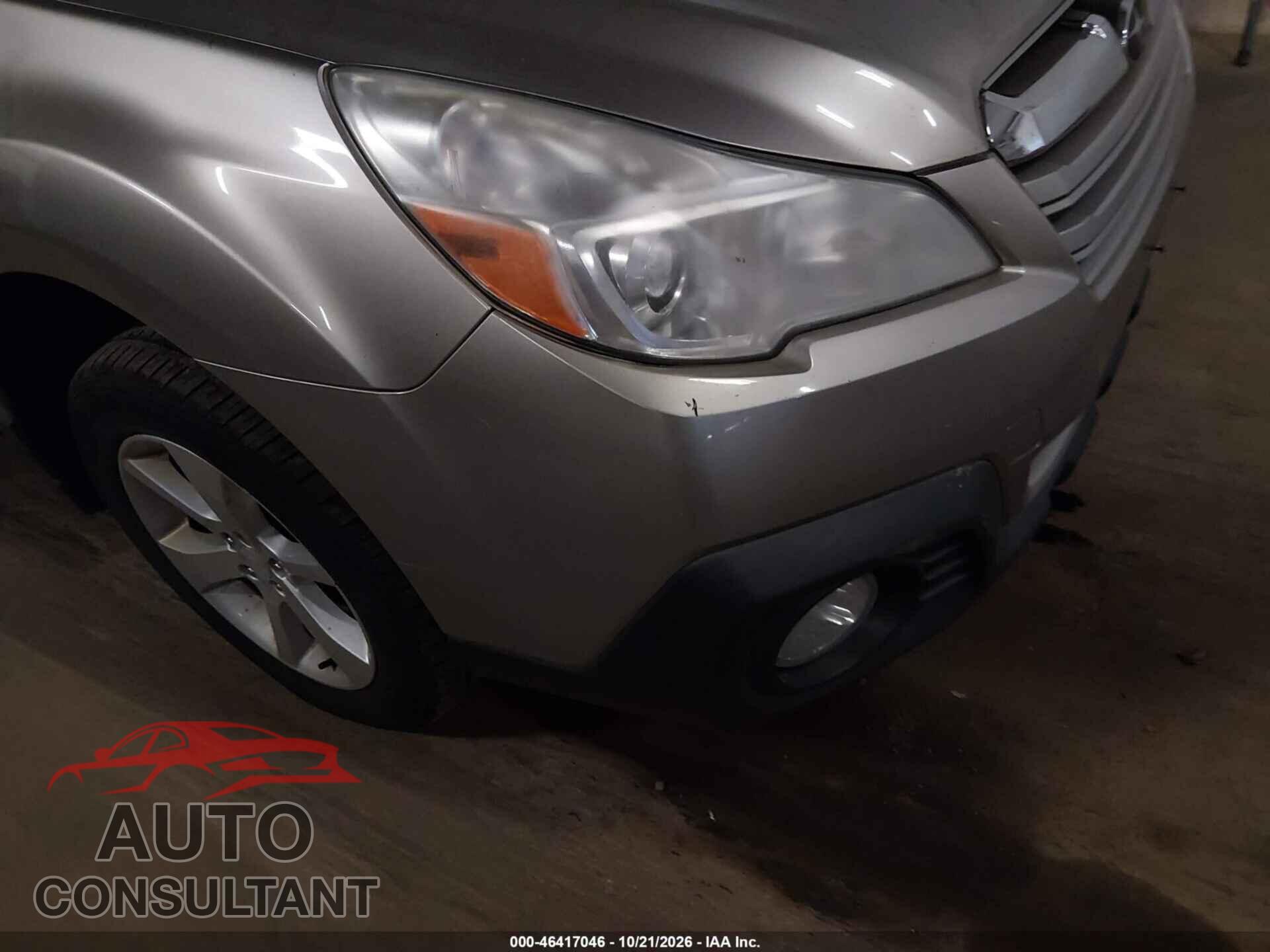 SUBARU OUTBACK 2014 - 4S4BRCCC4E3294039