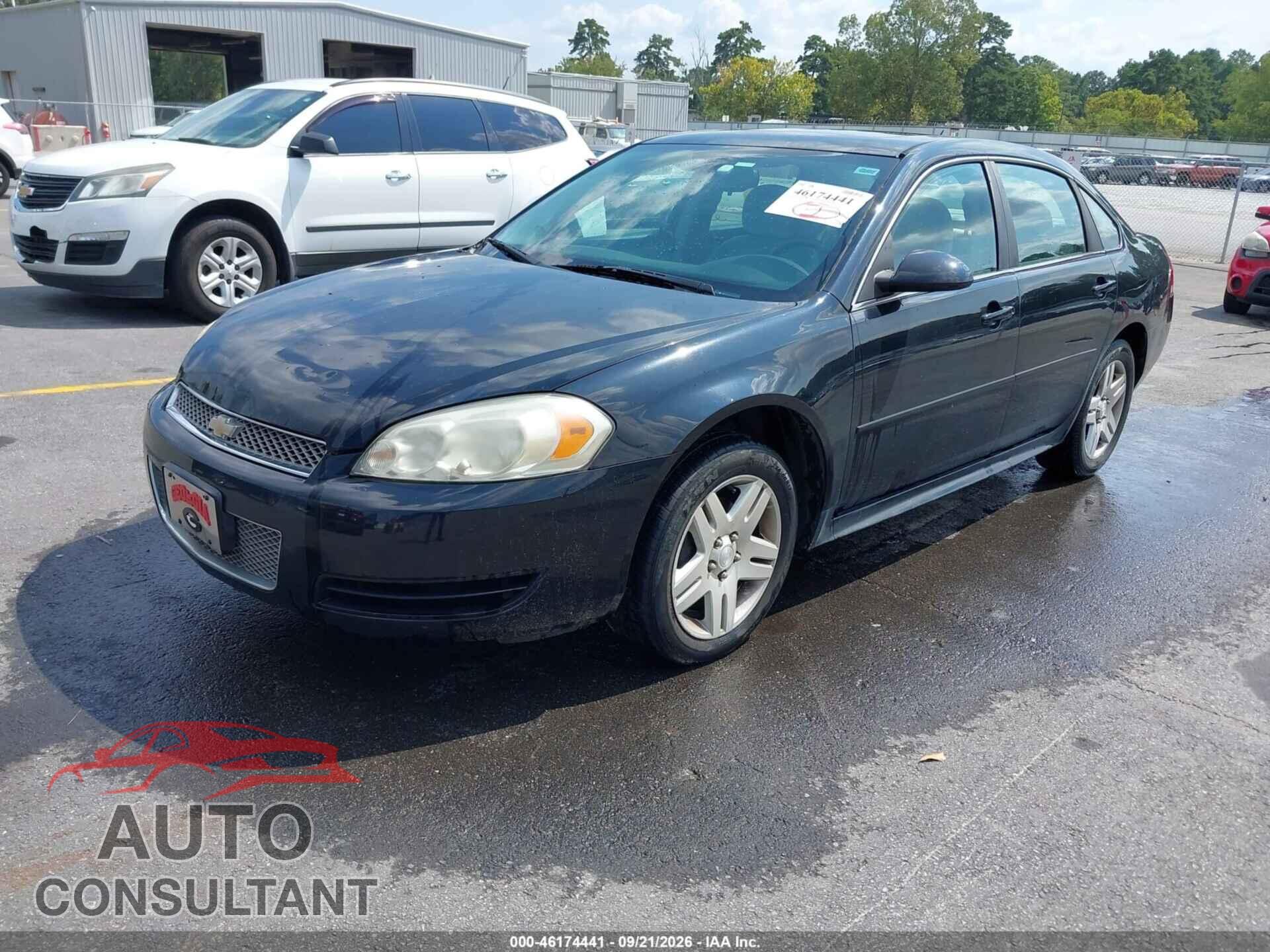 CHEVROLET IMPALA 2013 - 2G1WG5E39D1255724
