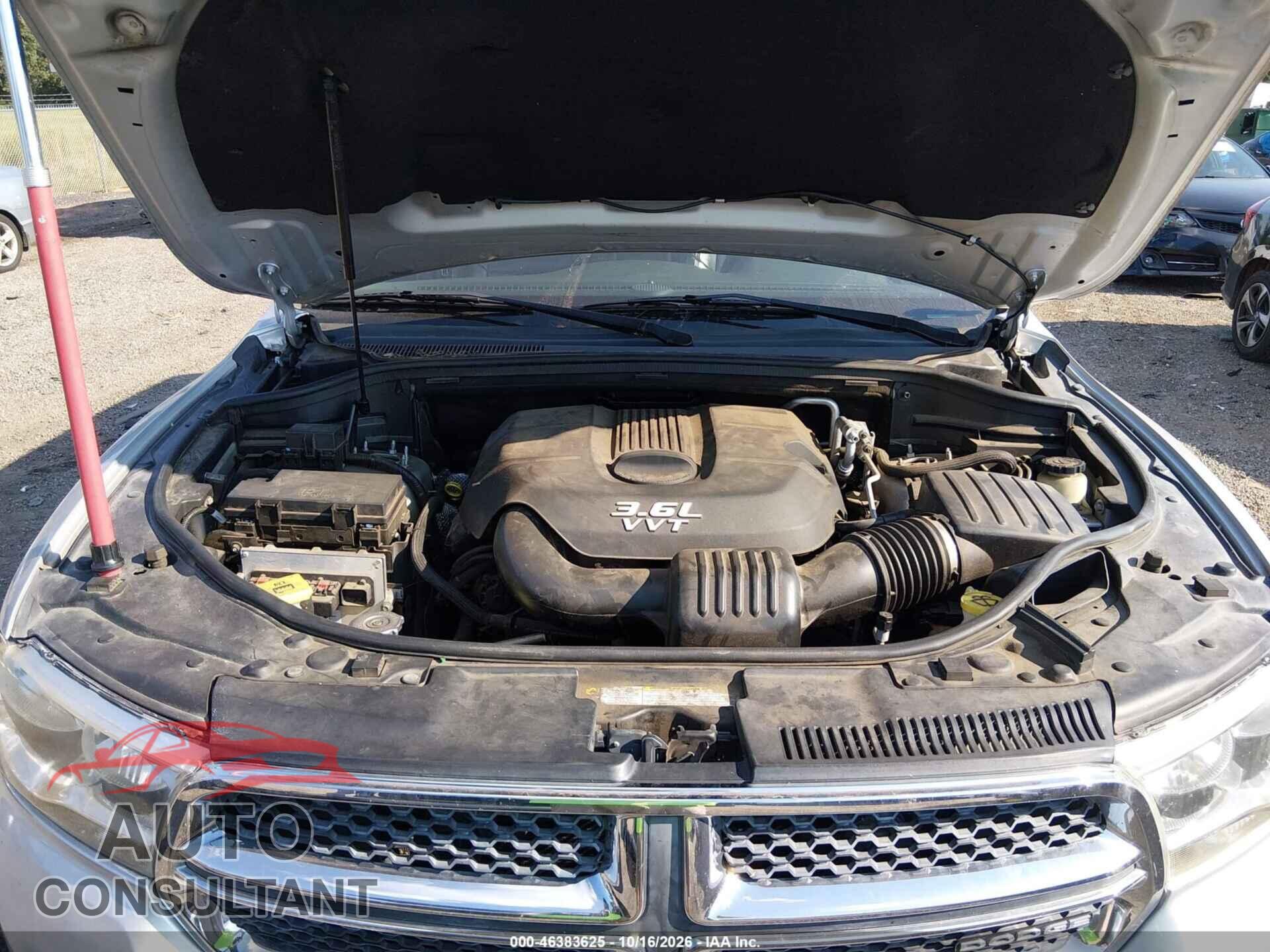DODGE DURANGO 2012 - 1C4RDHDG0CC120319