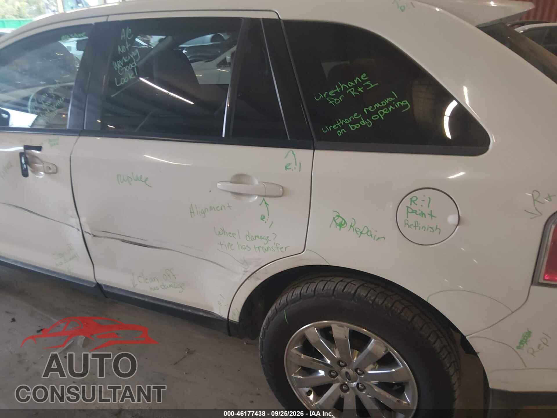 FORD EDGE 2010 - 2FMDK3JC8ABB04687