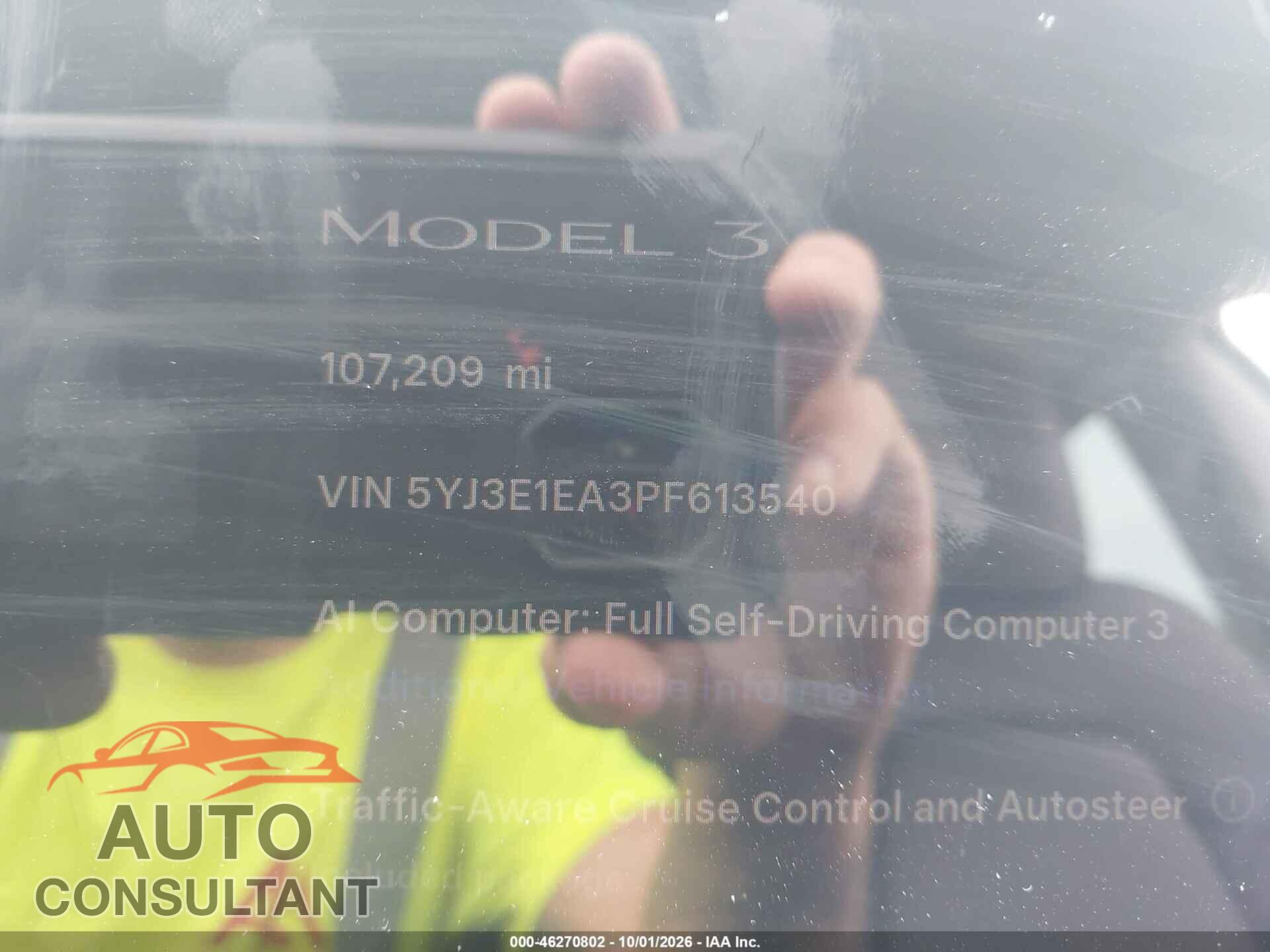 TESLA MODEL 3 2023 - 5YJ3E1EA3PF613540