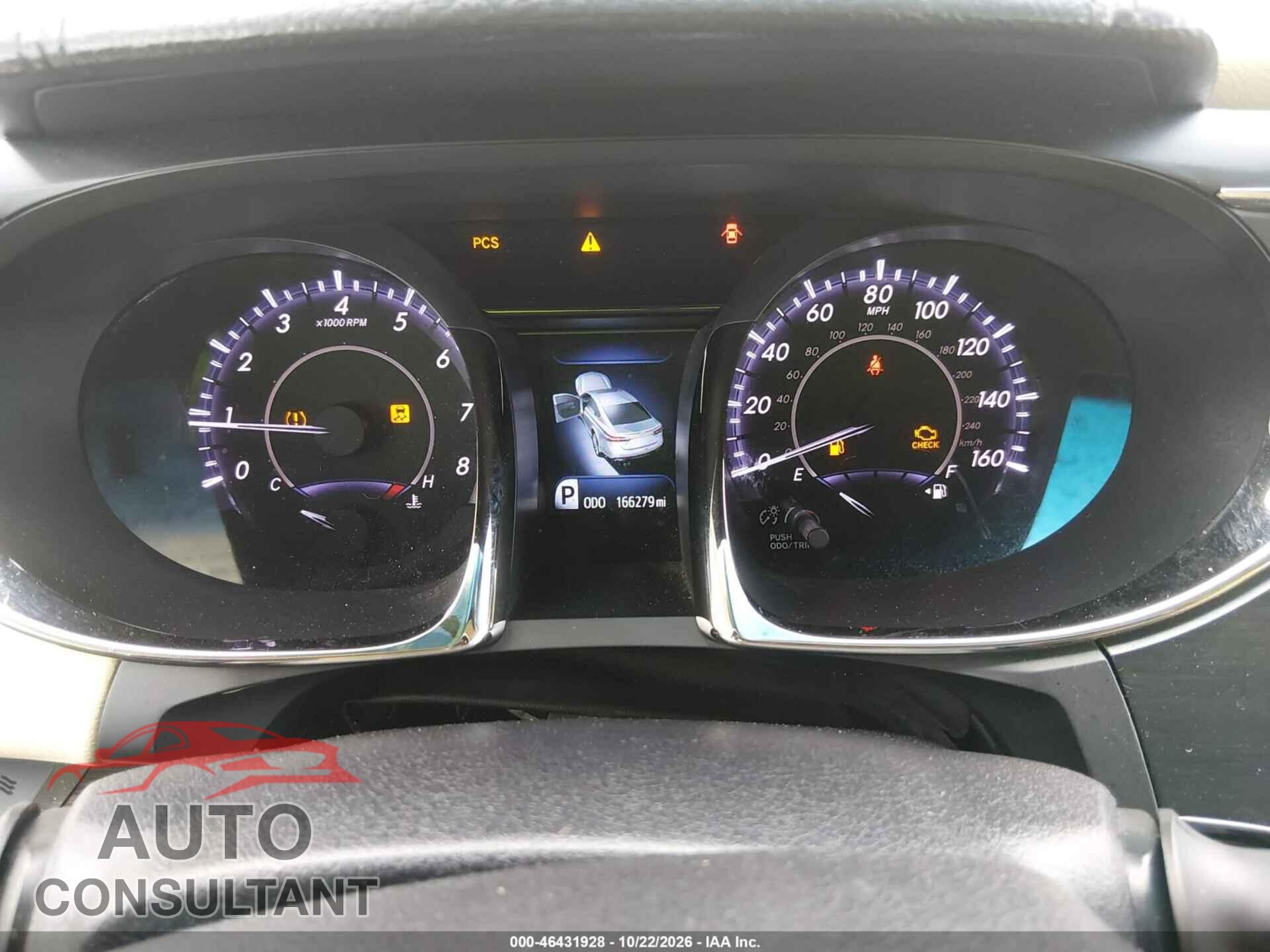 TOYOTA AVALON 2013 - 4T1BK1EB2DU053473