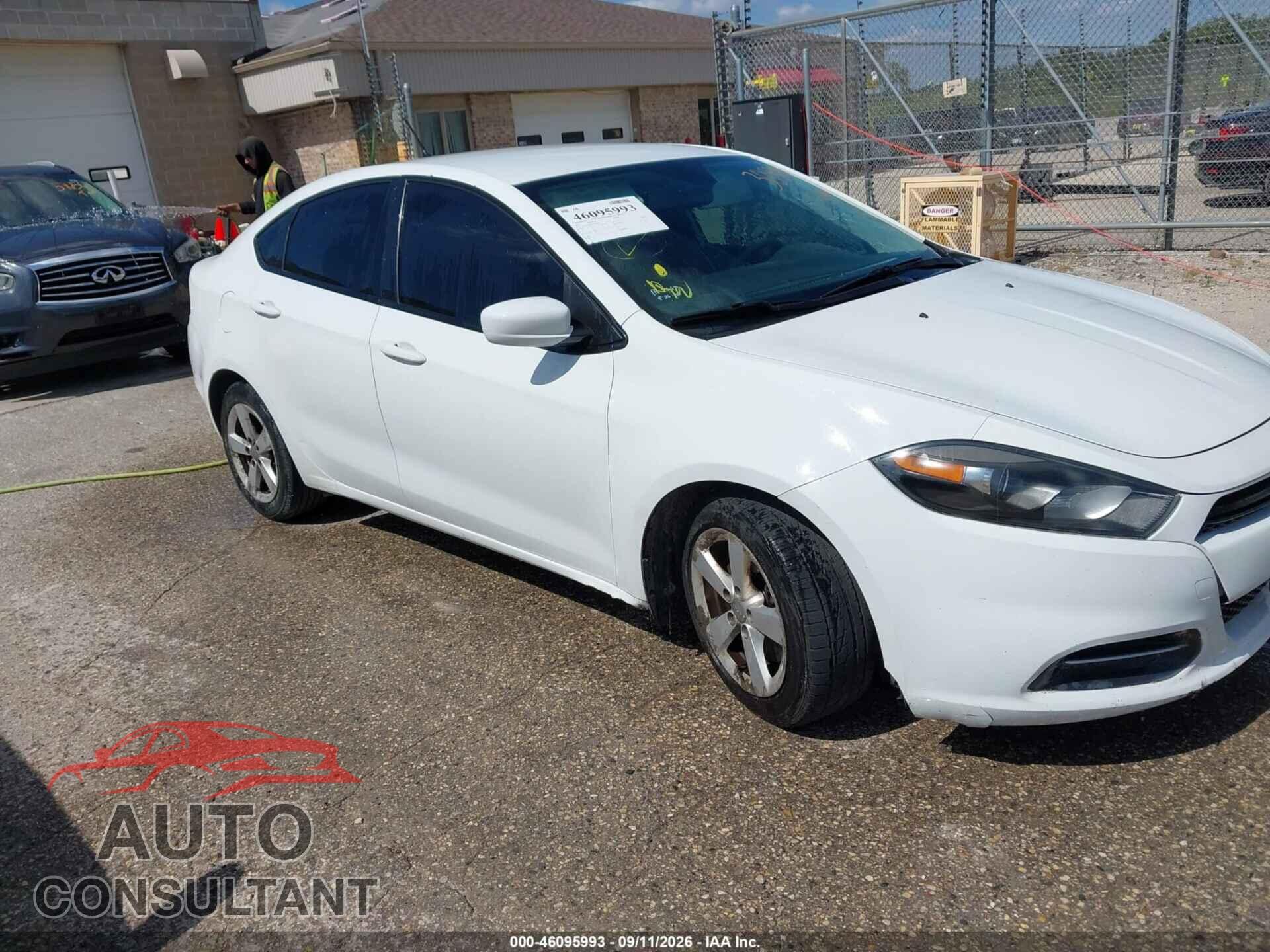 DODGE DART 2015 - 1C3CDFBB2FD308974