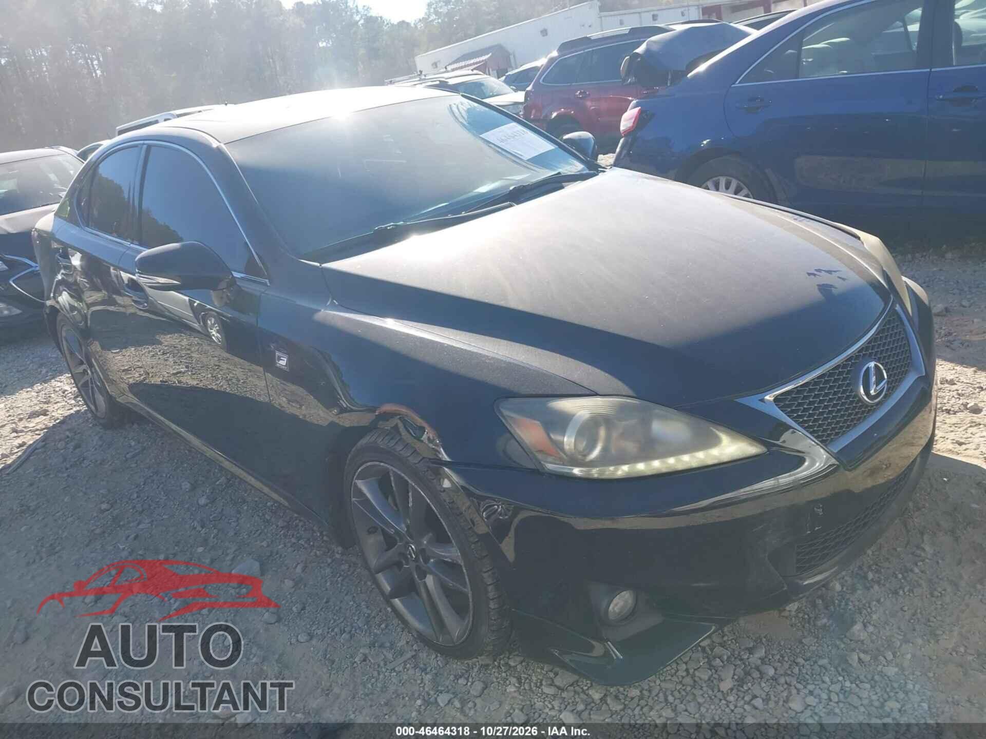 LEXUS IS 250 2012 - JTHBF5C20C5174609