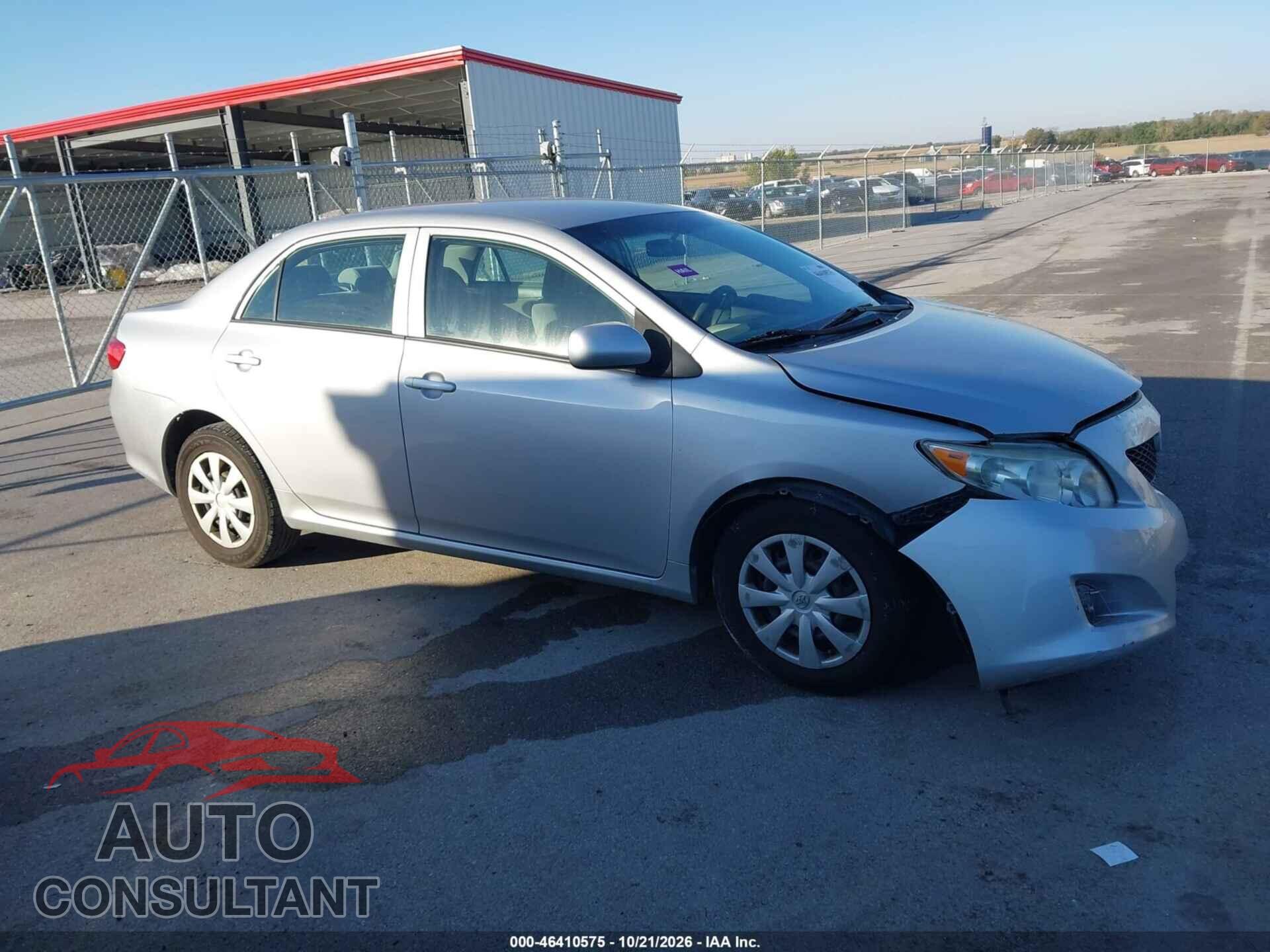 TOYOTA COROLLA 2010 - 2T1BU4EE0AC321472