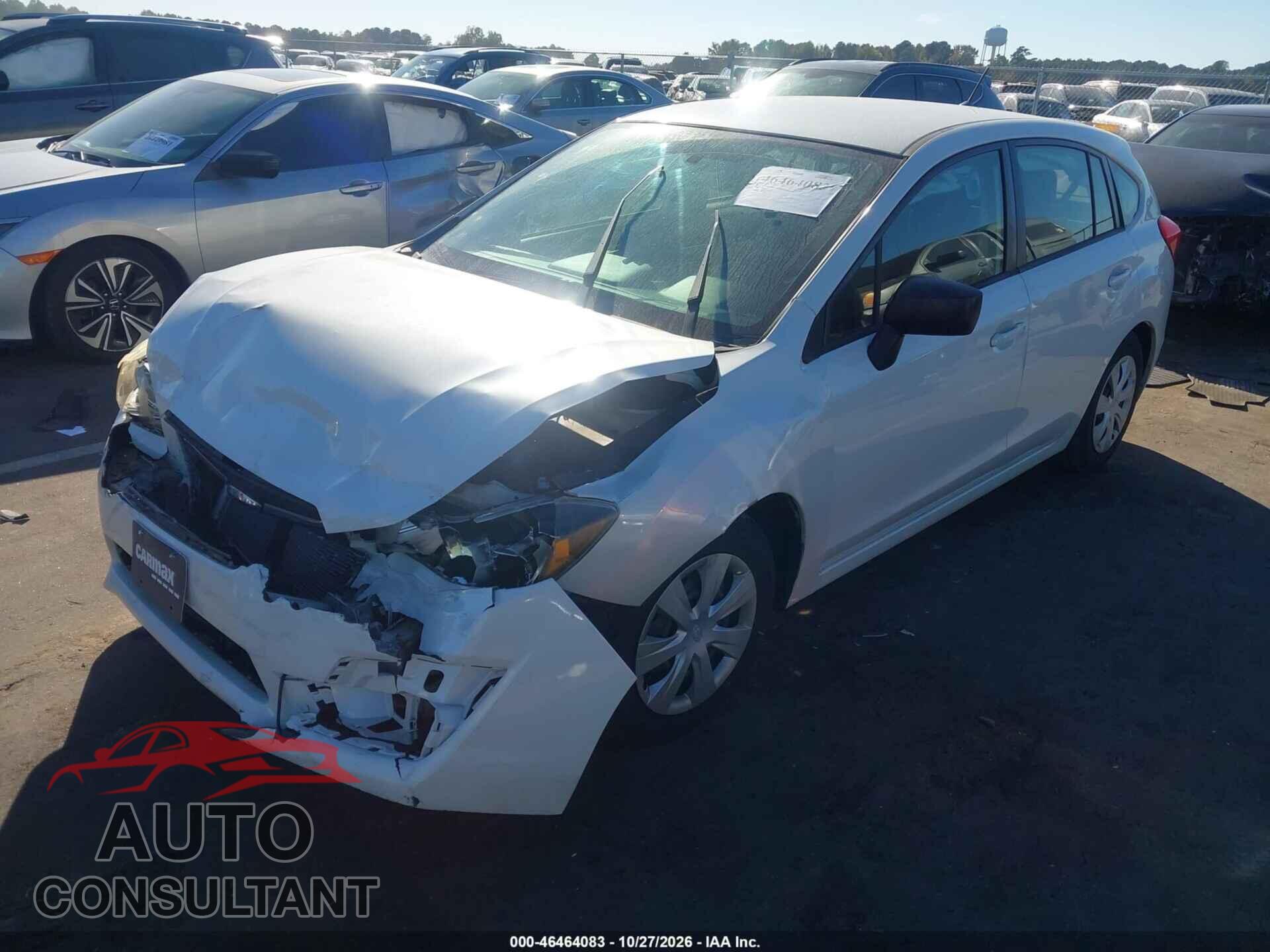 SUBARU IMPREZA 2016 - JF1GPAA63G9282696