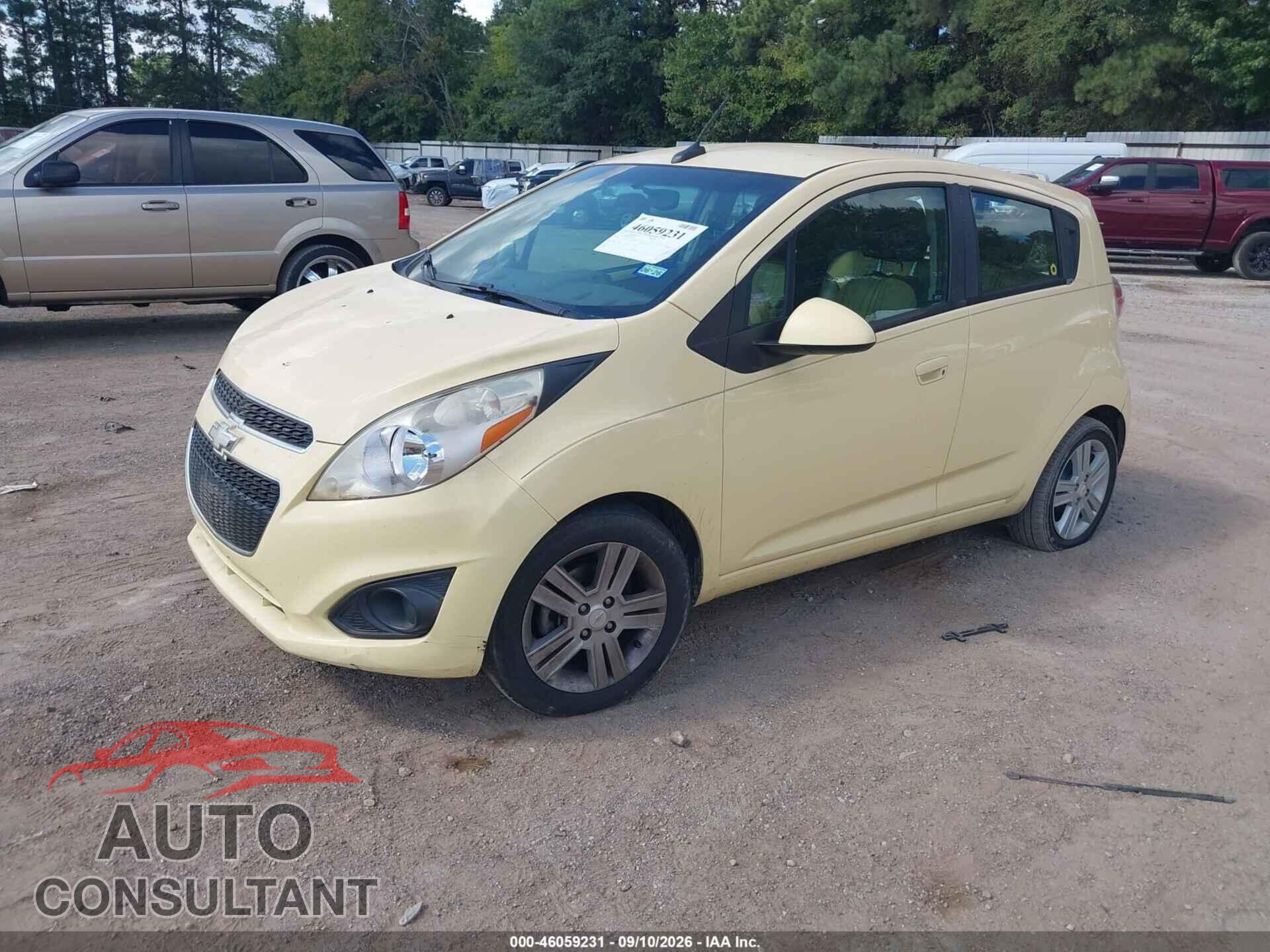 CHEVROLET SPARK 2014 - KL8CB6S9XEC480326