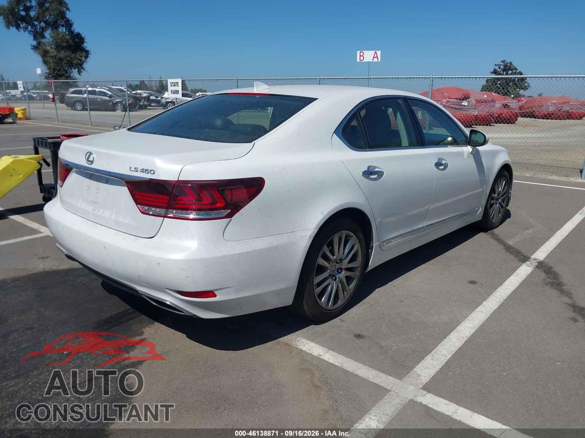 LEXUS LS 460 2017 - JTHBL5EFXH5145215