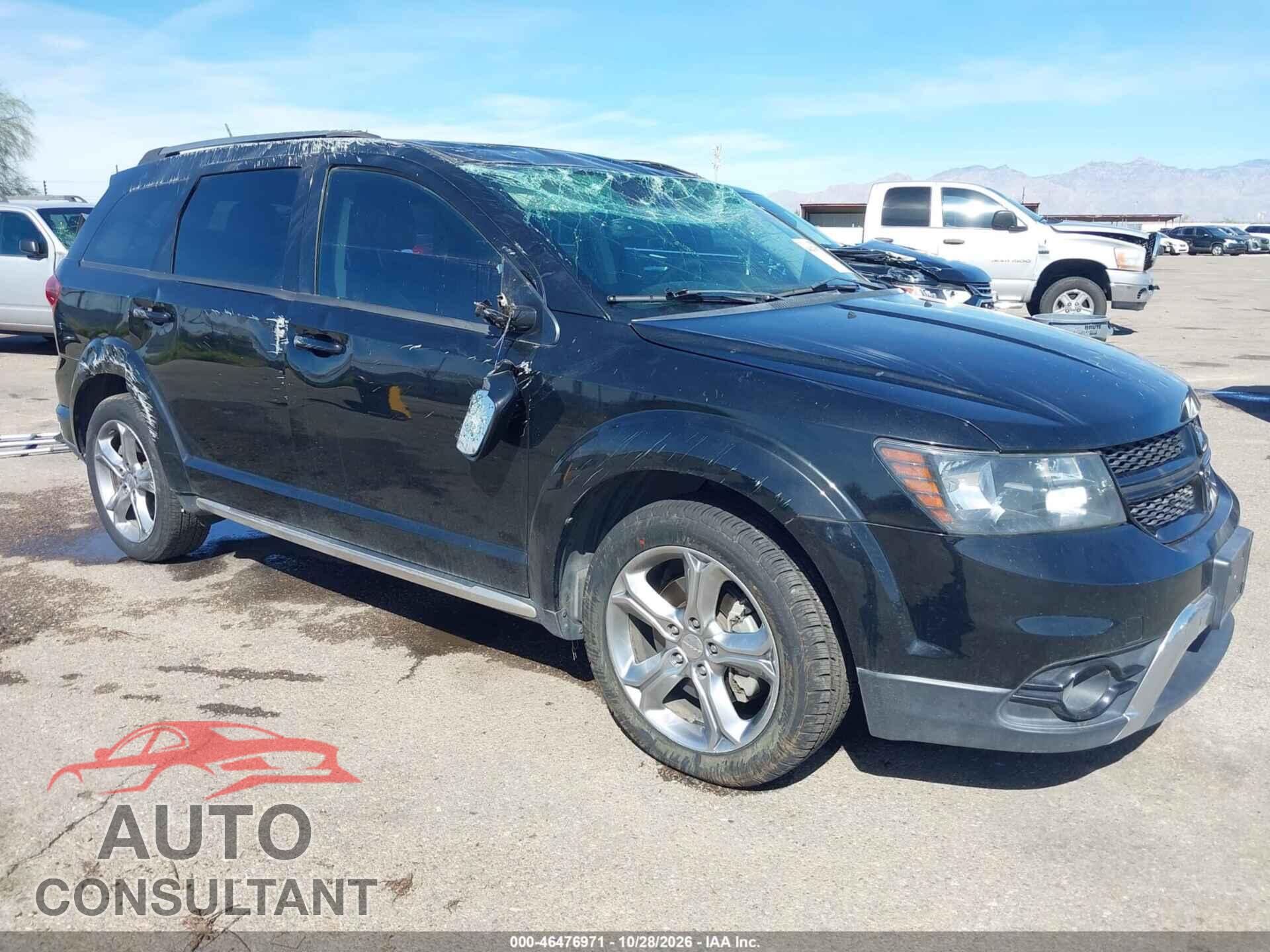 DODGE JOURNEY 2017 - 3C4PDCGG4HT626477