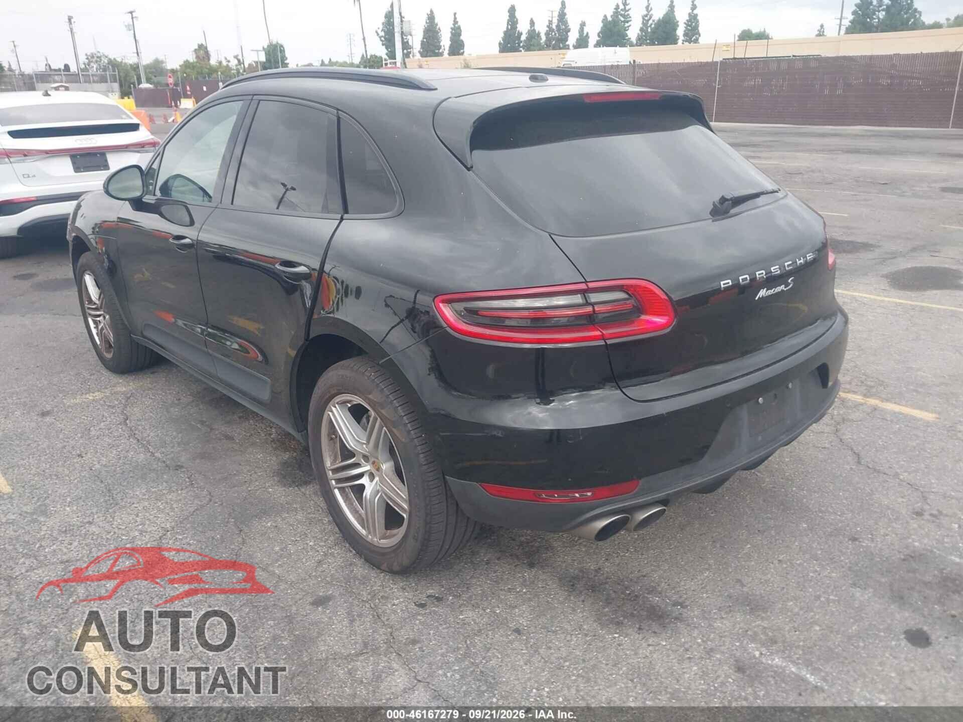 PORSCHE MACAN 2016 - WP1AB2A54GLB49233
