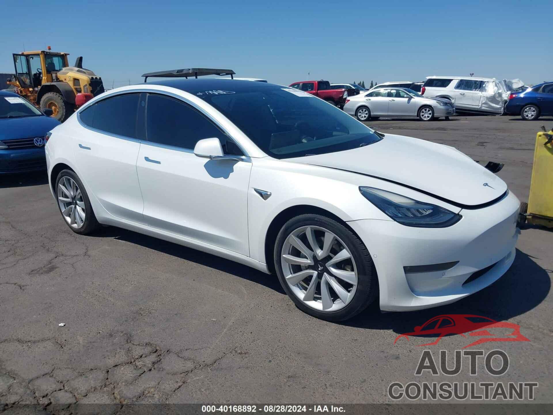 TESLA MODEL 3 2019 - 5YJ3E1EA9KF314708