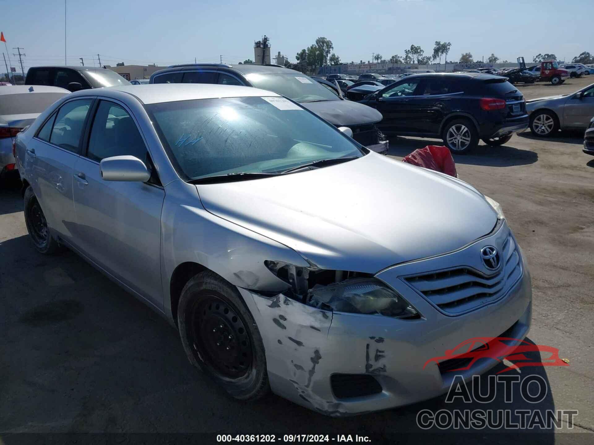 TOYOTA CAMRY 2010 - 4T1BF3EK4AU515950