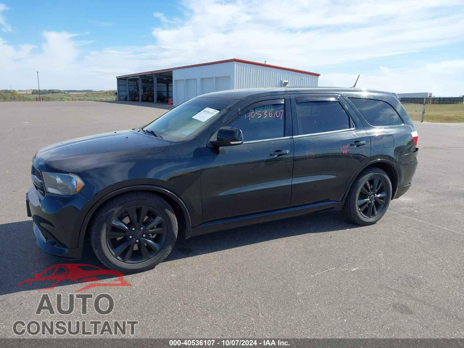 DODGE DURANGO 2012 - 1C4SDHCT0CC191276