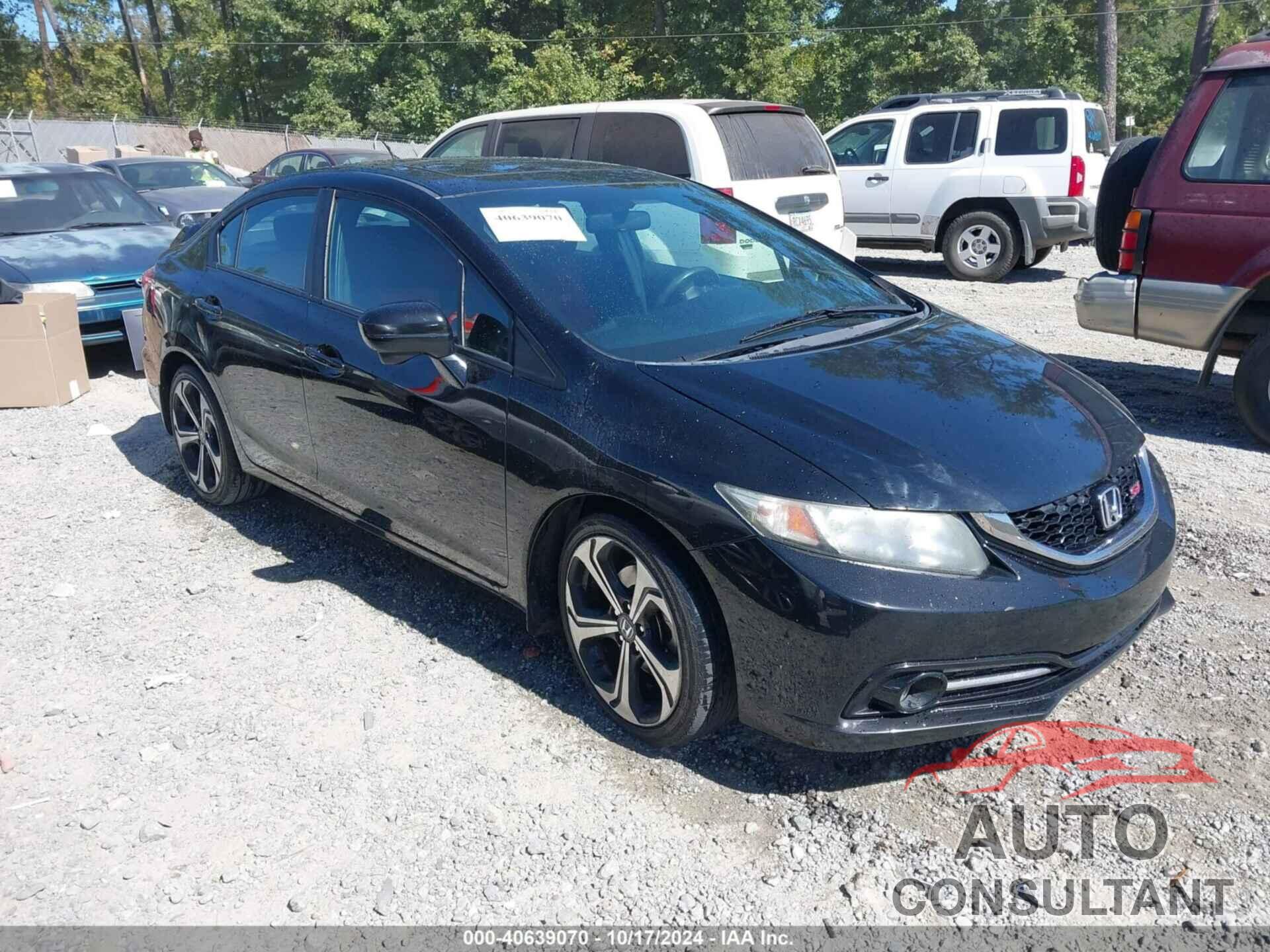 HONDA CIVIC 2015 - 2HGFB6E58FH709129