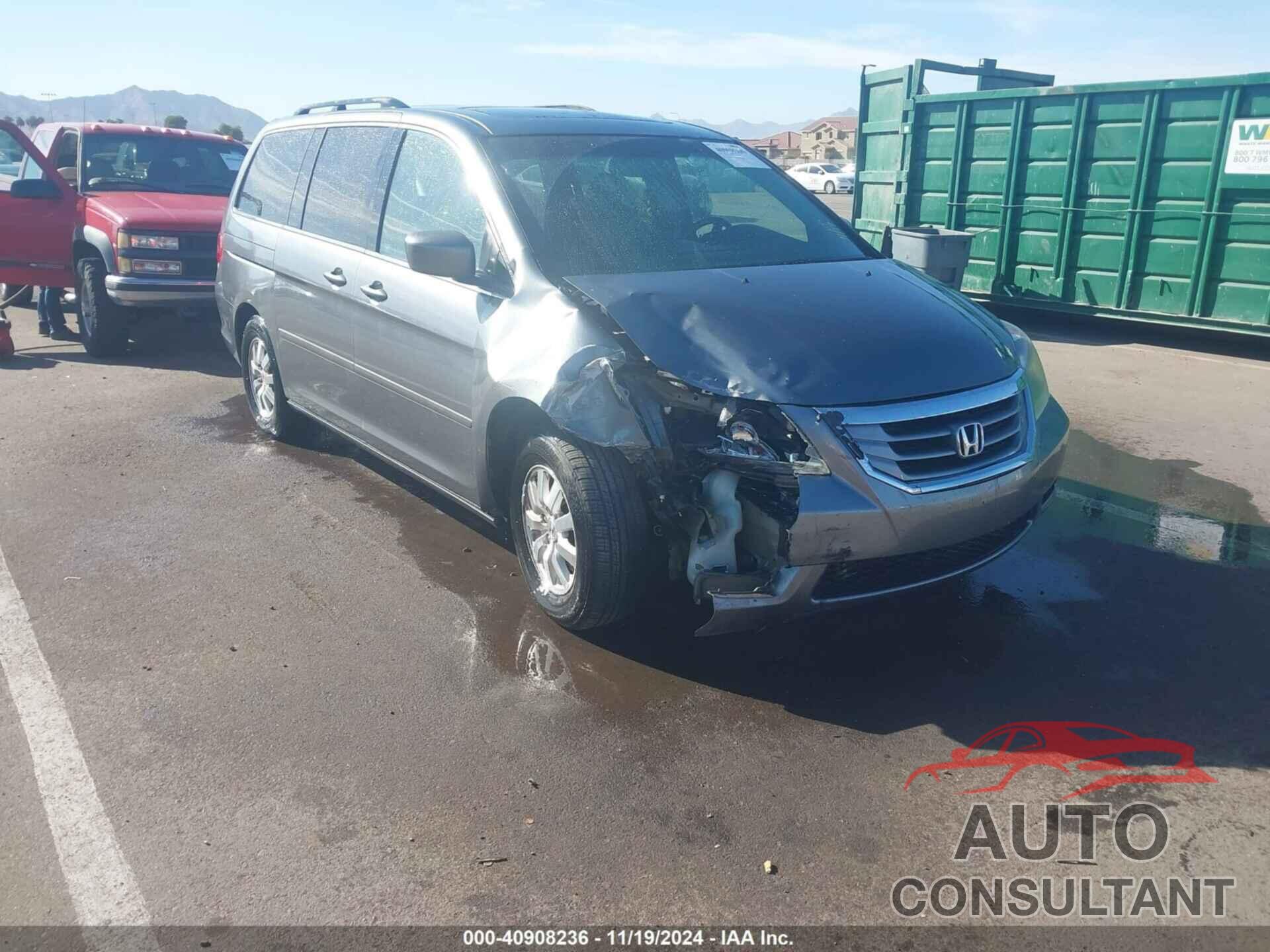 HONDA ODYSSEY 2009 - 5FNRL387X9B029666