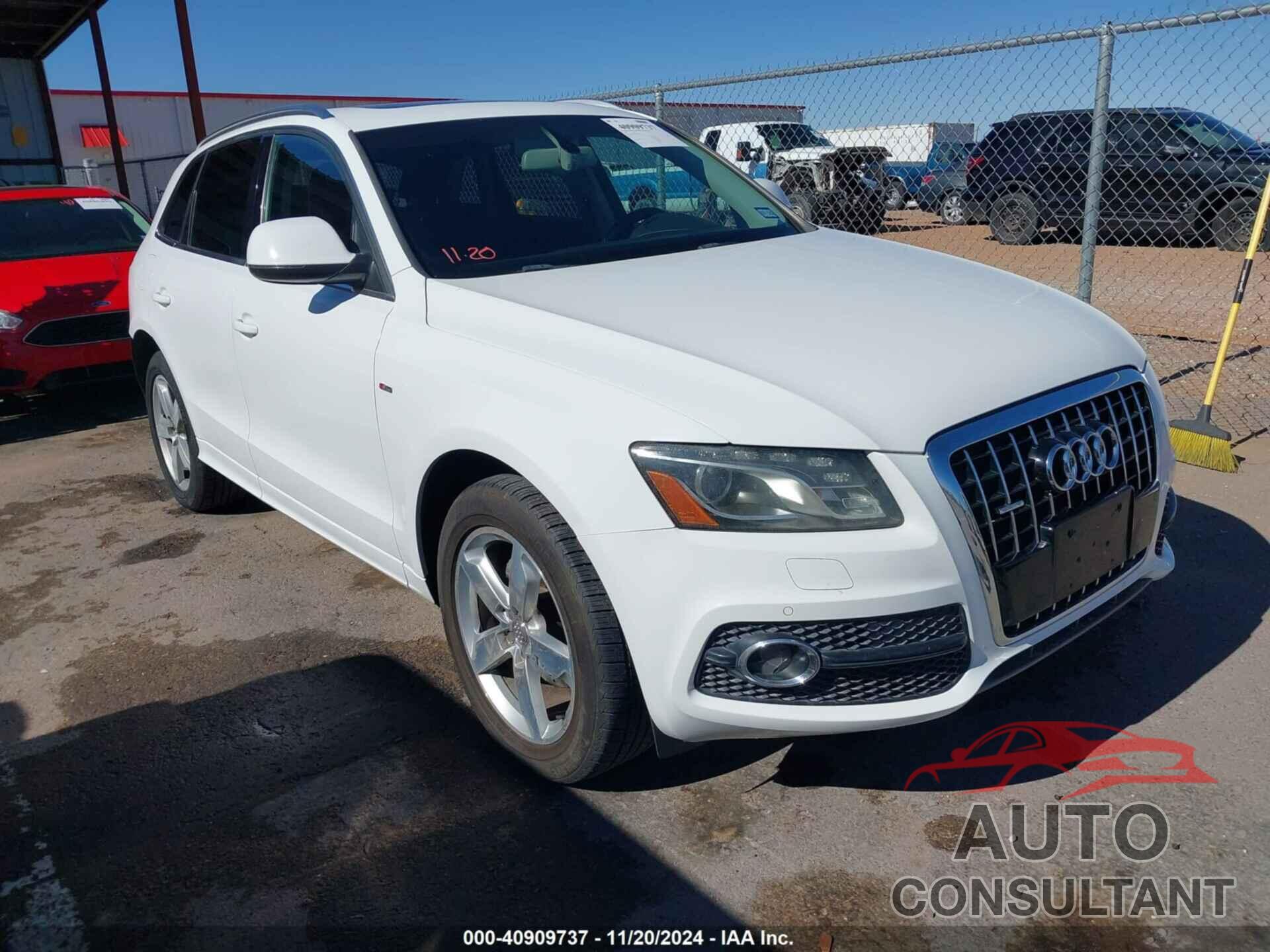 AUDI Q5 2012 - WA1DKAFP0CA047527