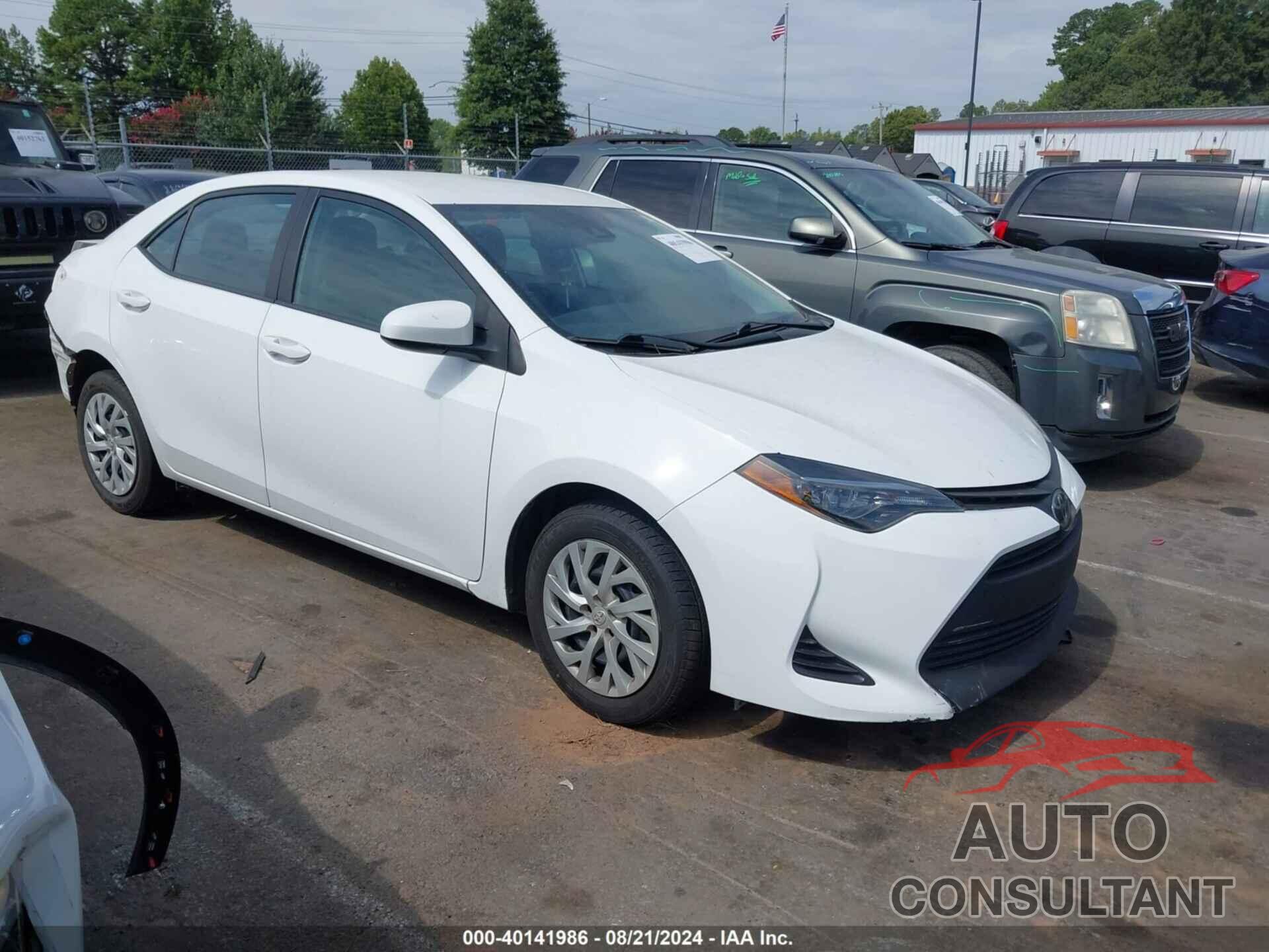 TOYOTA COROLLA 2019 - 5YFBURHE5KP899268