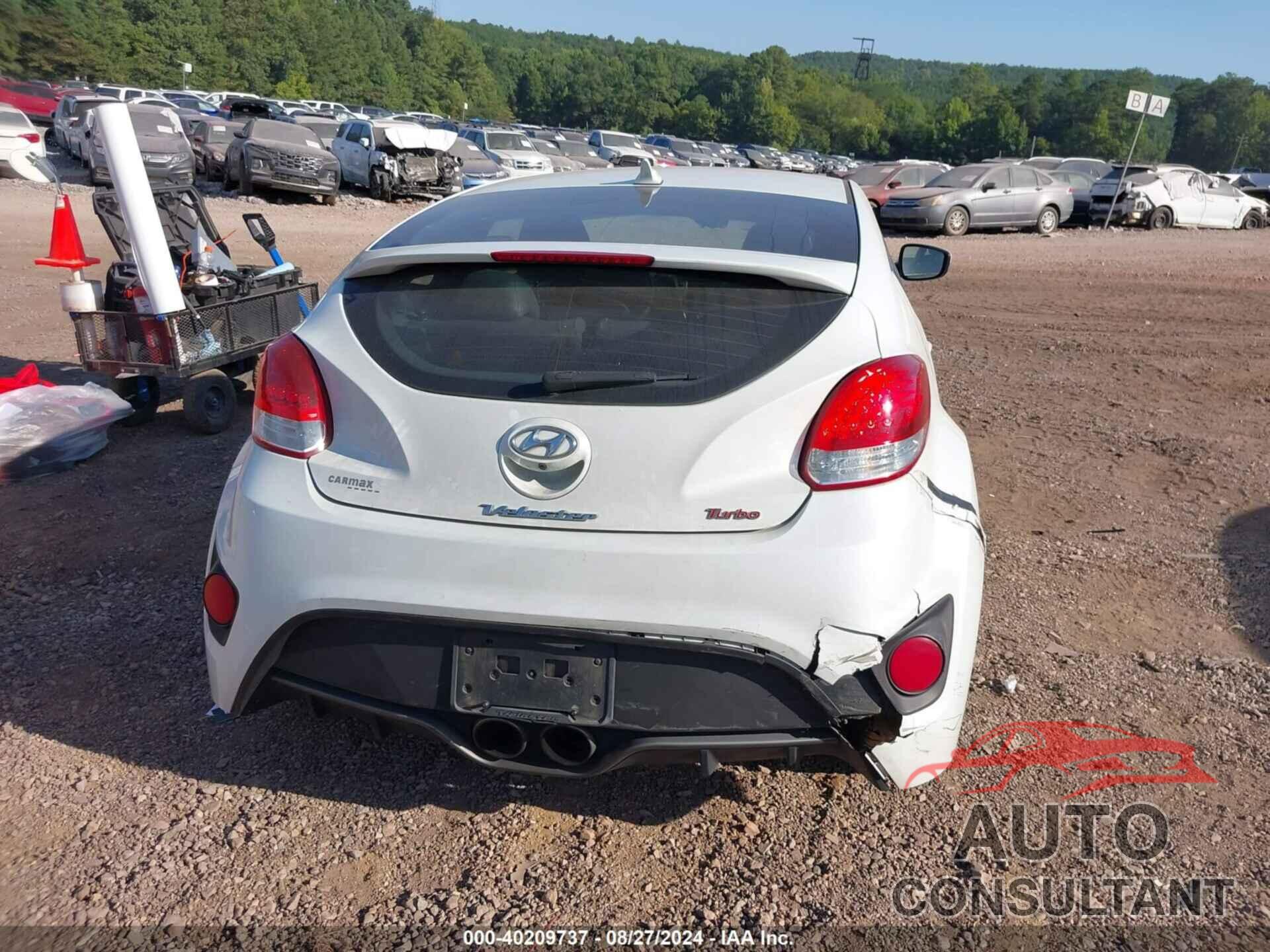 HYUNDAI VELOSTER 2016 - KMHTC6AE7GU287014