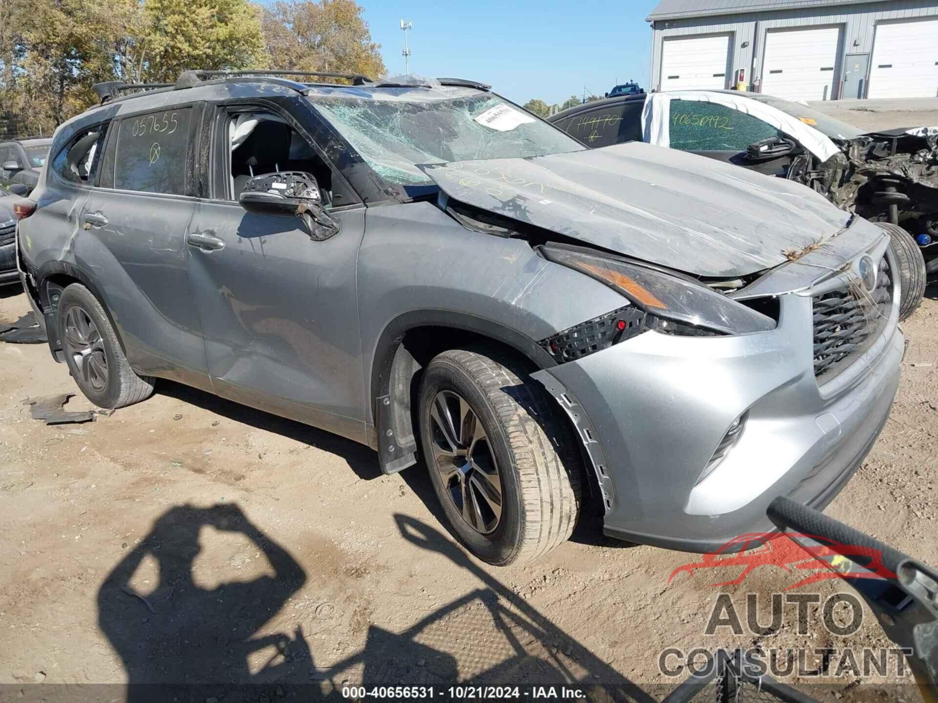 TOYOTA HIGHLANDER 2021 - 5TDHZRBH9MS057655