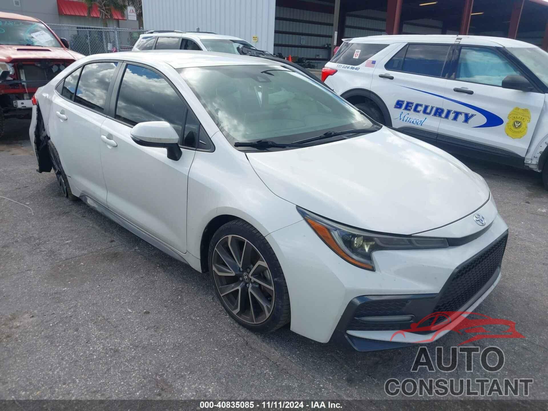 TOYOTA COROLLA 2020 - JTDS4RCE1LJ012732