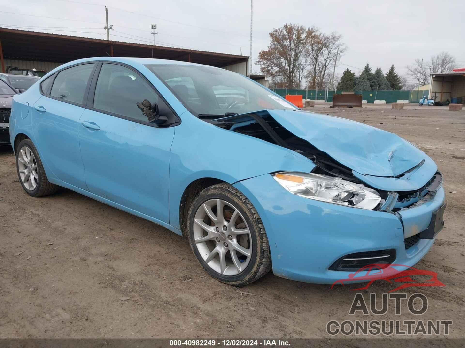 DODGE DART 2013 - 1C3CDFBH3DD202695